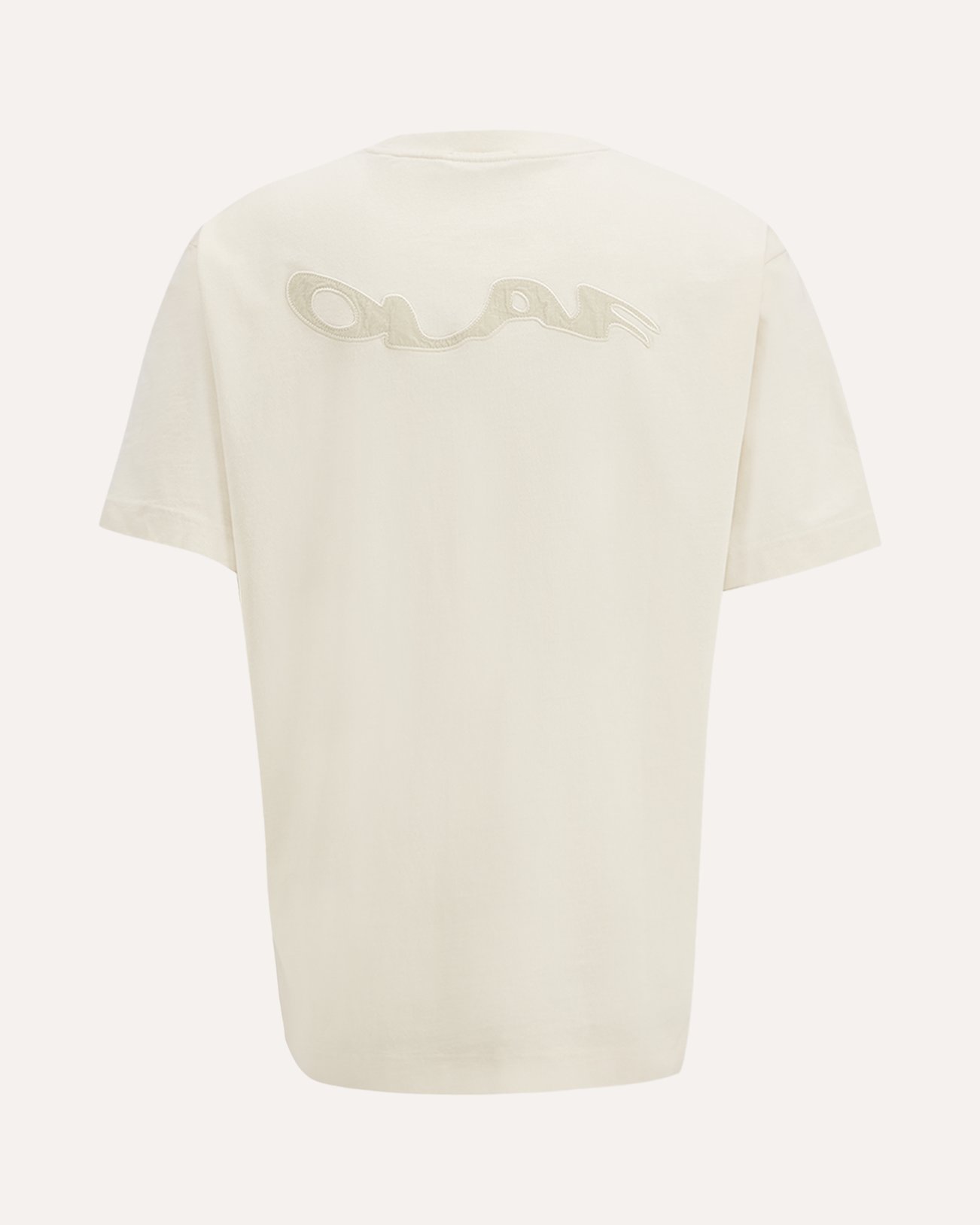 OLAF Ripstop Applique Relaxed Tee WIT 1