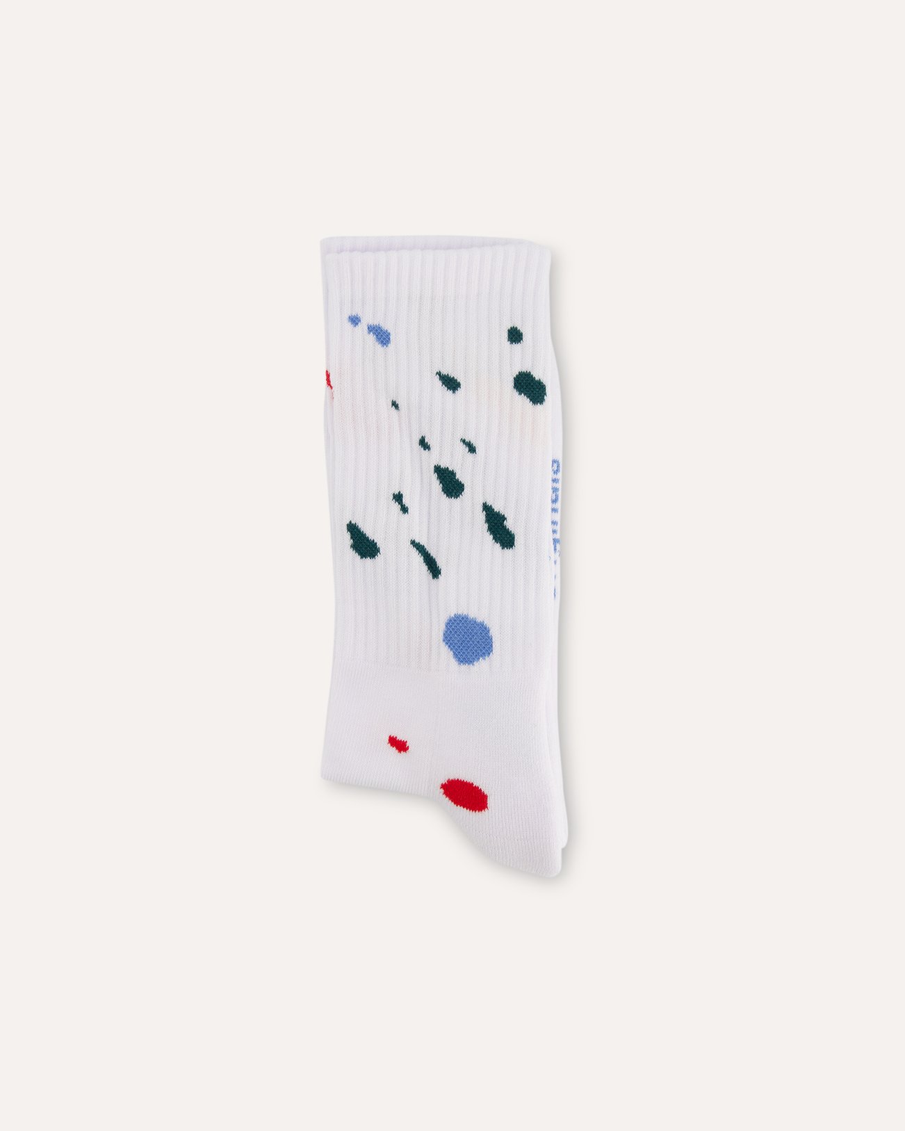 The New Originals Paint Splatter Sock WIT 1