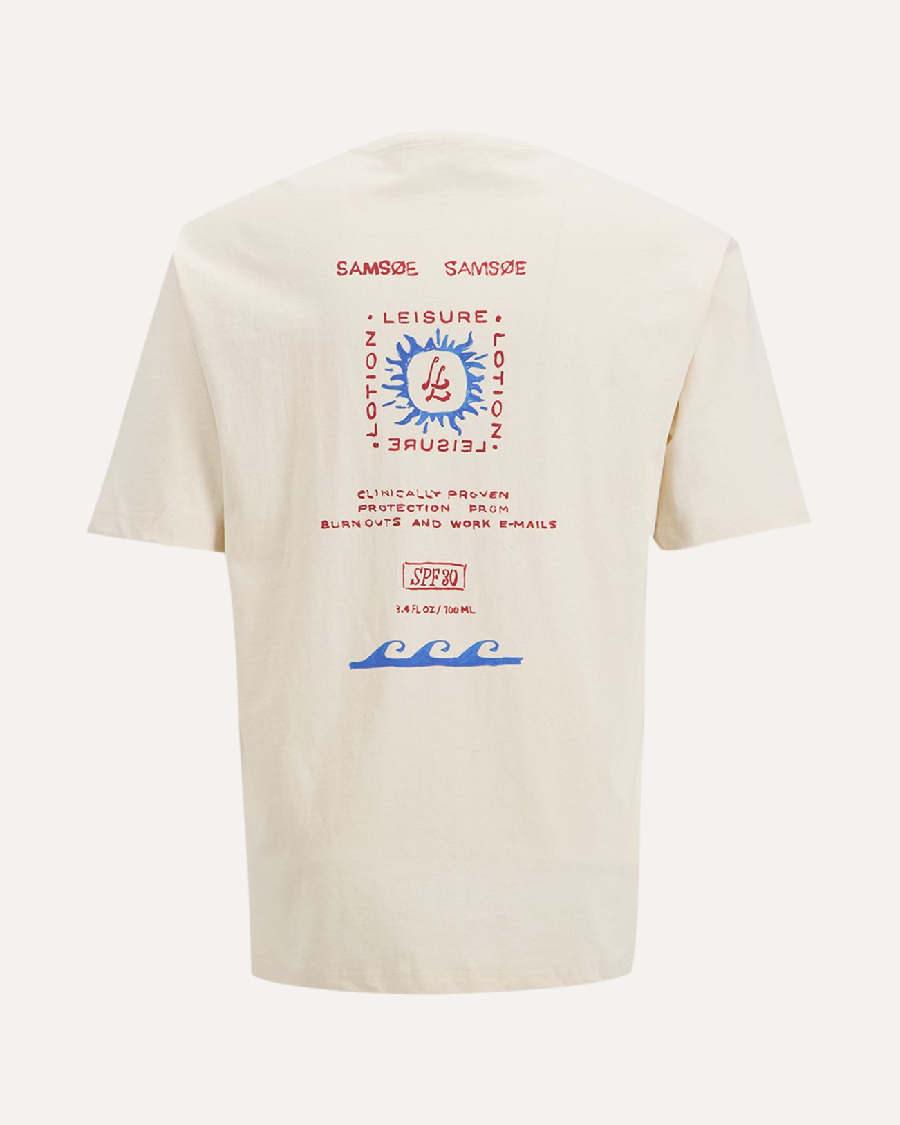 Samsøe Samsøe Sagergei T-Shirt 15316 CREME 1