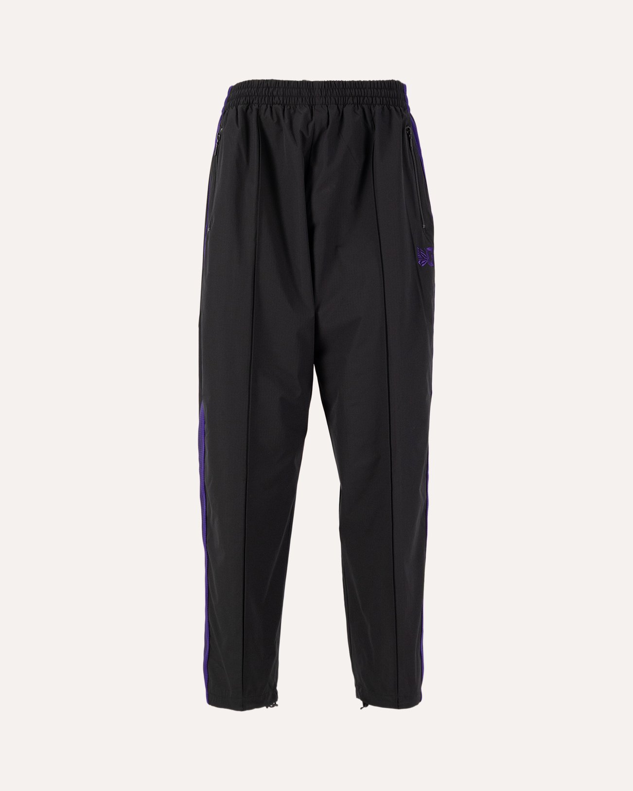 Needles Needles x DC Shoes Track Pant - Poly Ripstop BLACK 1