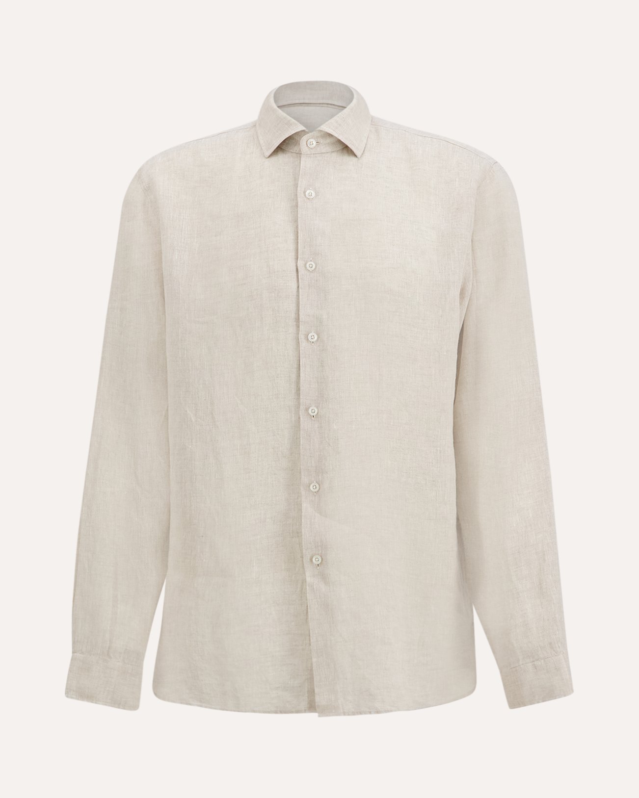 Xacus Linnen Shirt BEIGE 1