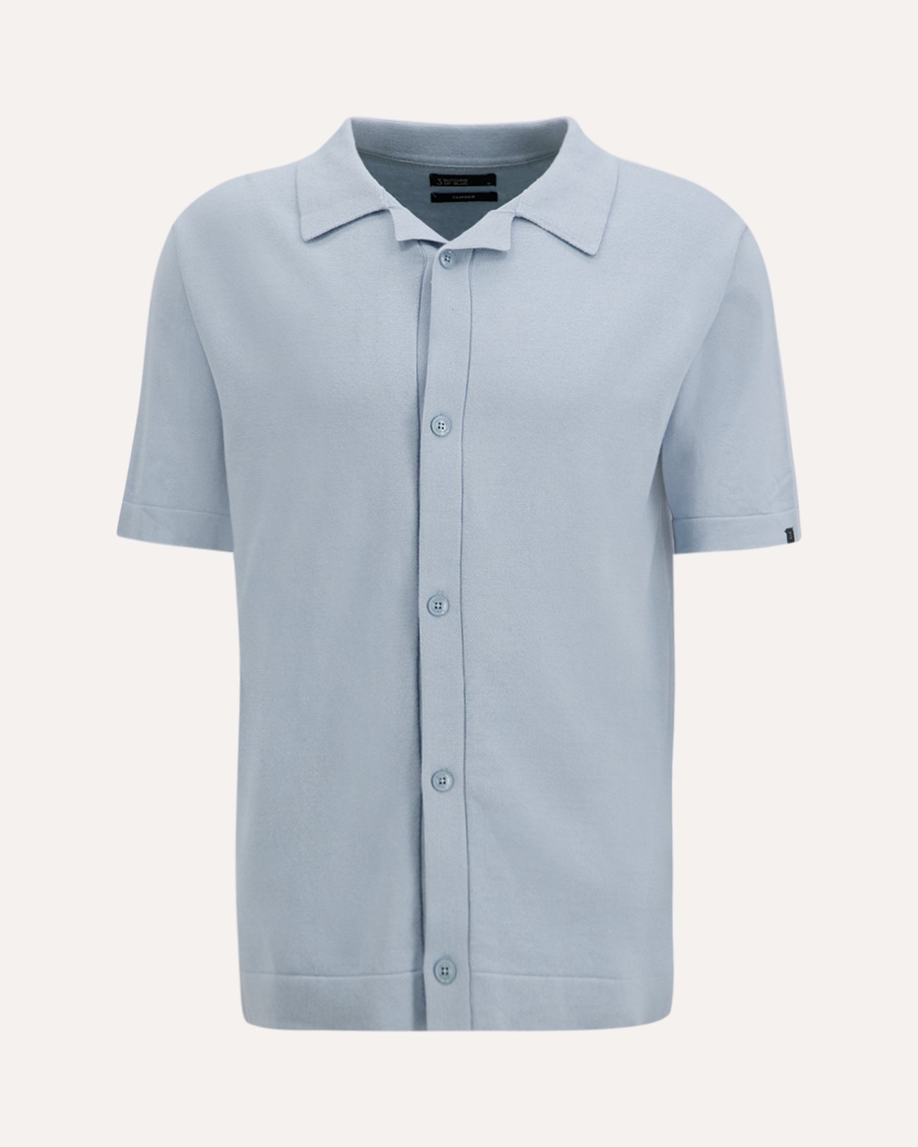 Butcher of Blue Clifden Knit Shirt BLAUW 1
