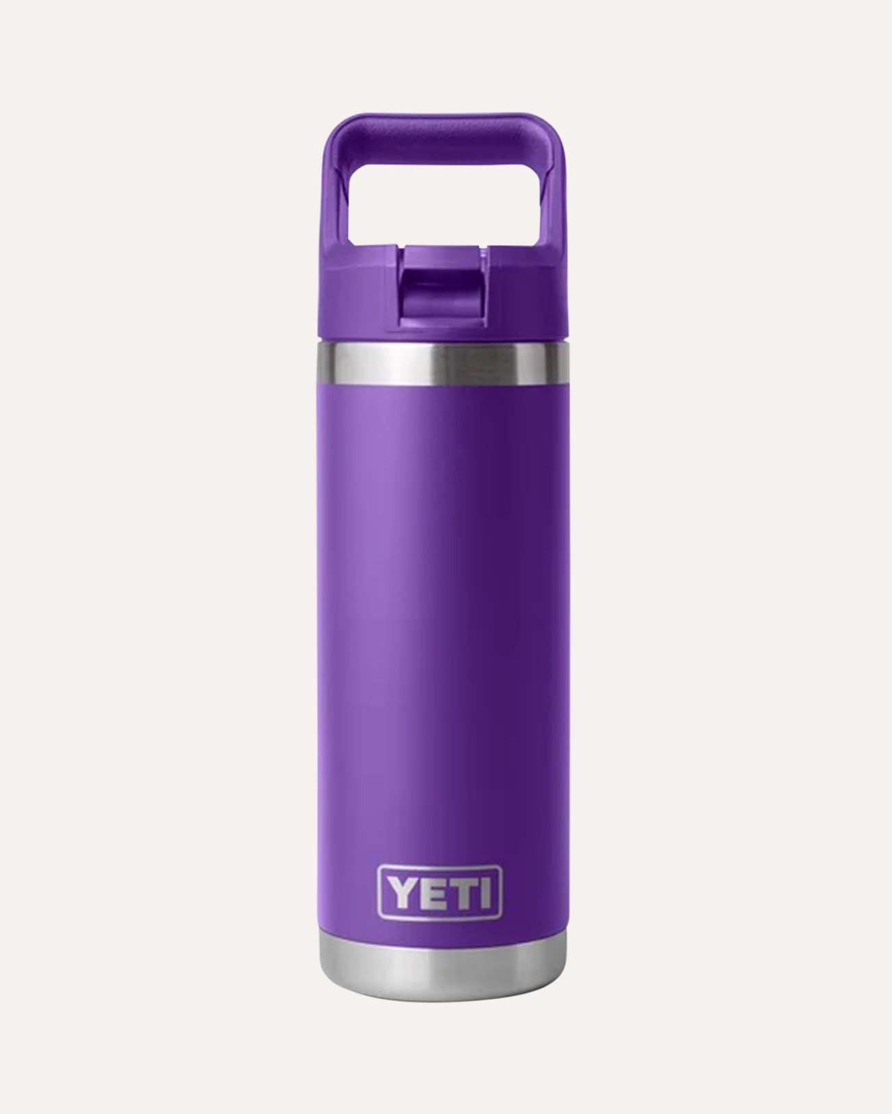 Yeti Rambler 18 Oz Colour Straw Bottle PAARS 1