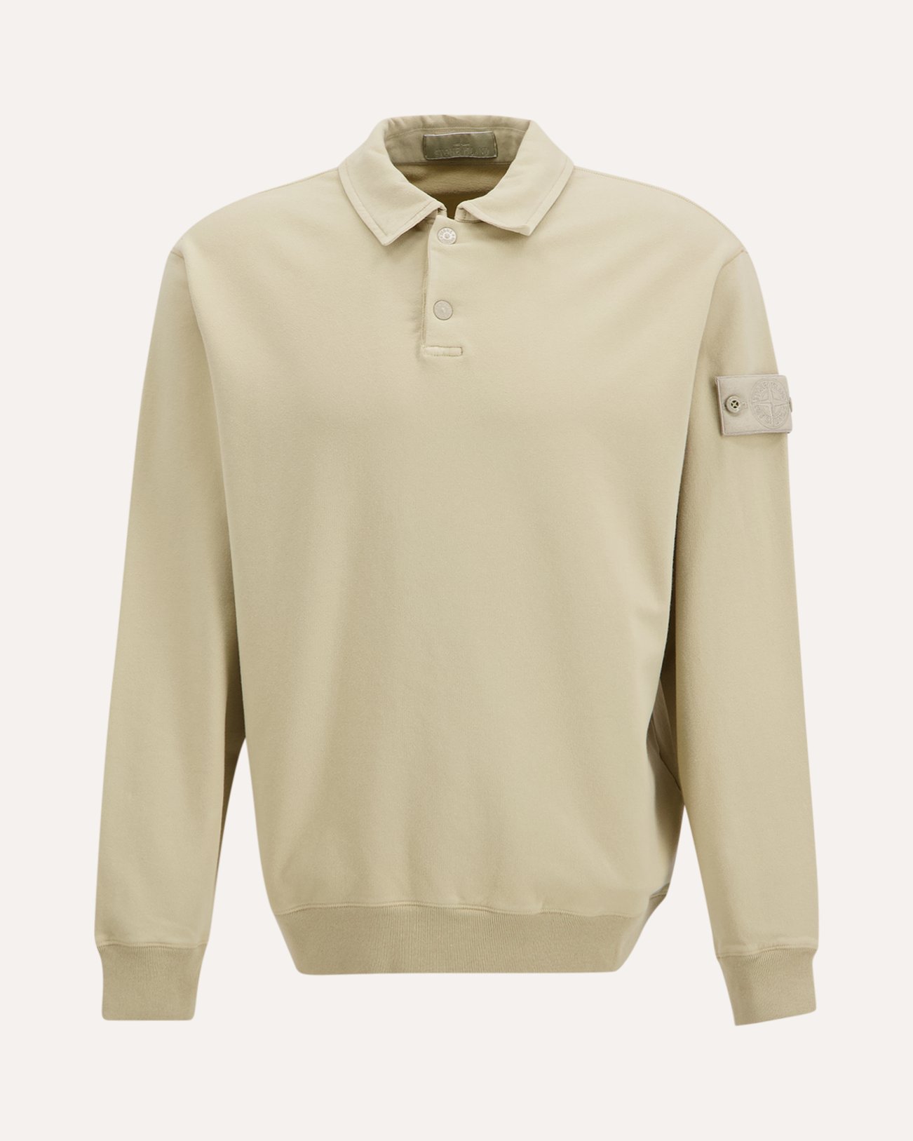 Stone Island 6100026 Polo Ls Ghost BEIGE 1