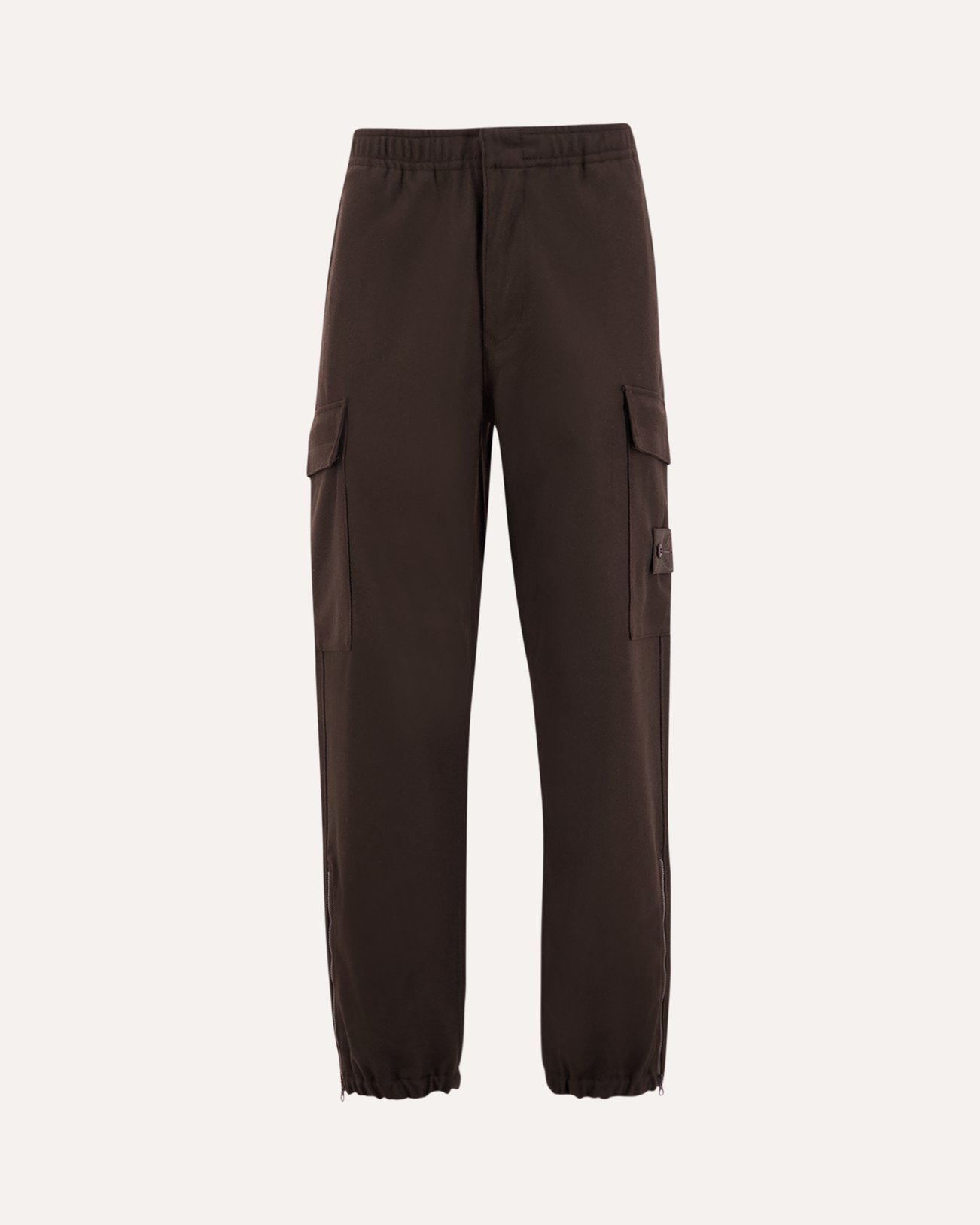 Stone Island S0F24 Ghost Cargobroek DONKERBRUIN 1