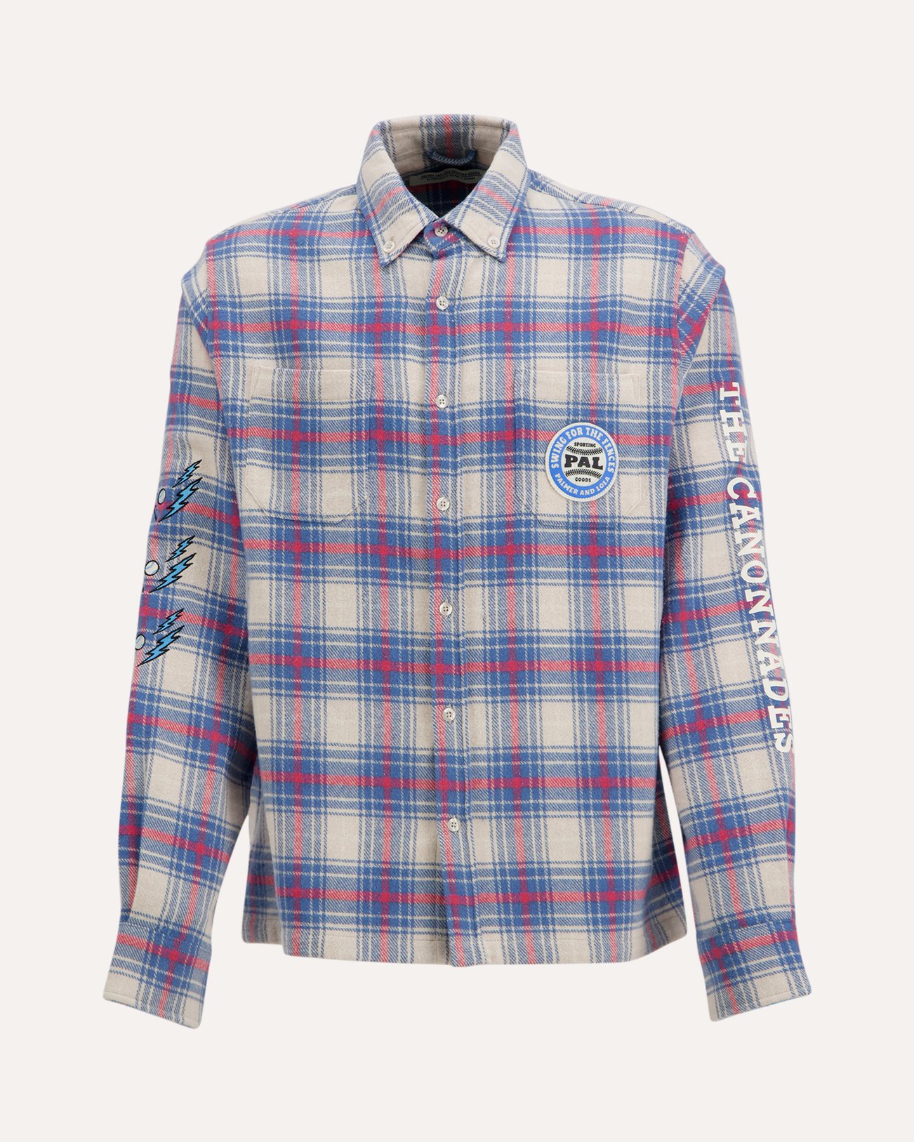 PAL Sporting Goods Swing For The Fences Flannel BLAUW 1