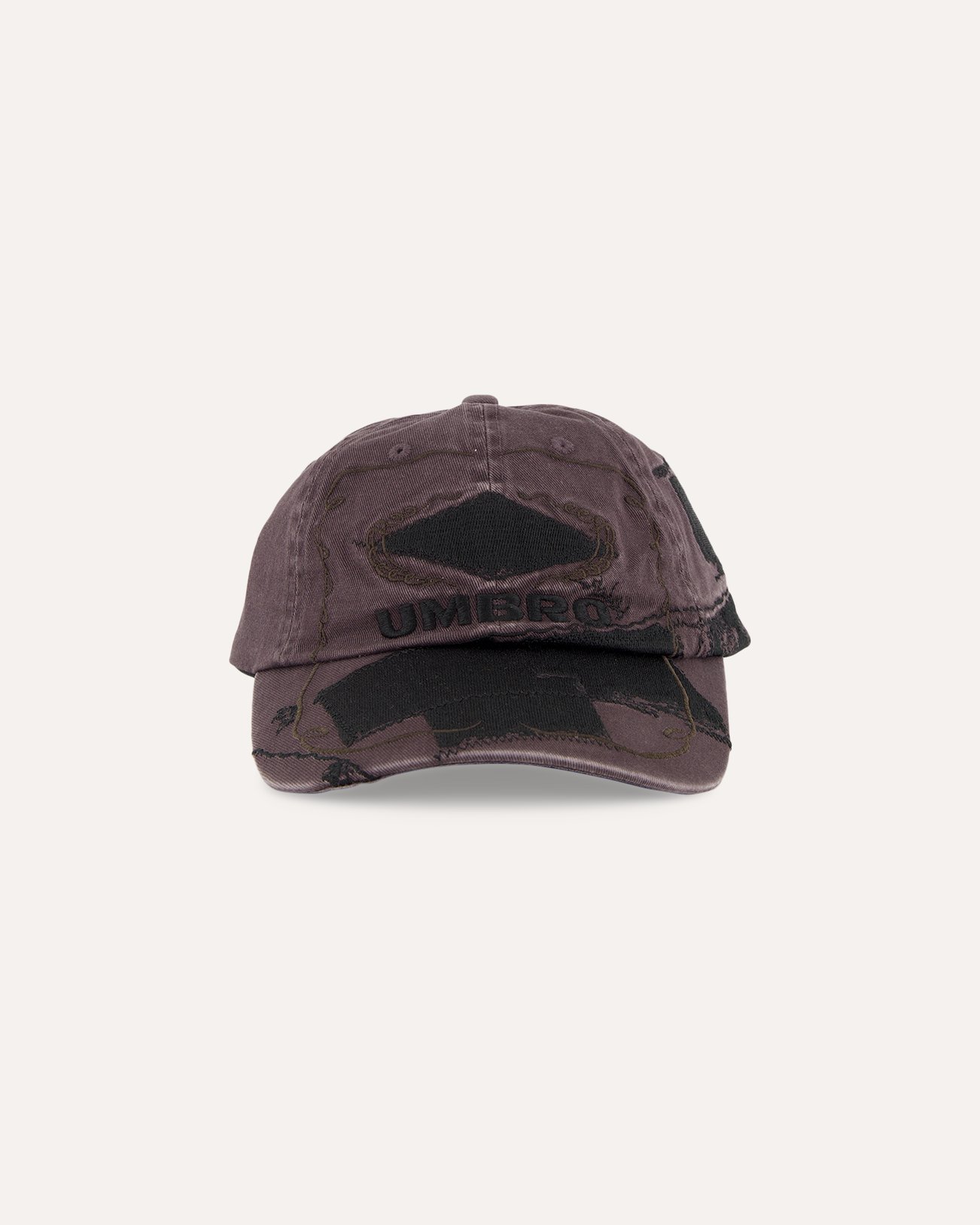 Umbro by Slam Jam Censored cap ANTHRACIET 1