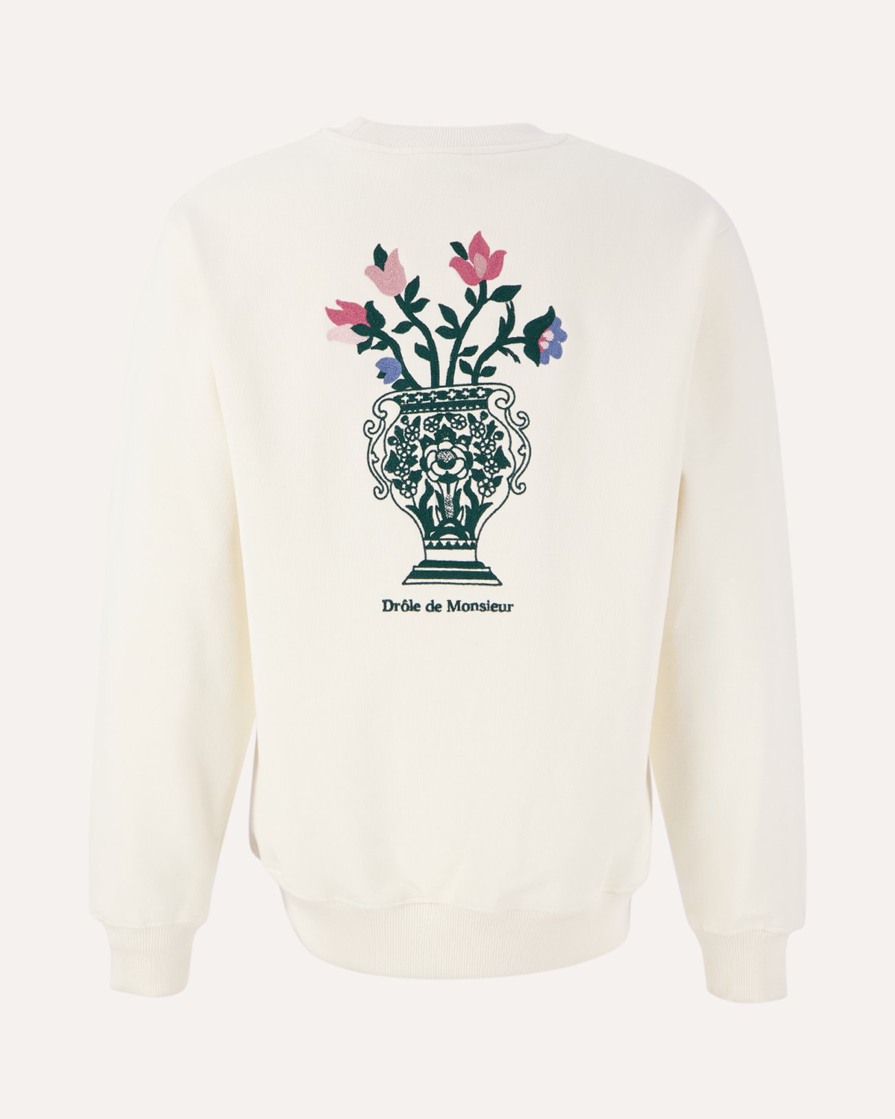 Drole de Monsieur Le Sweatshirt Vase BEIGE 1