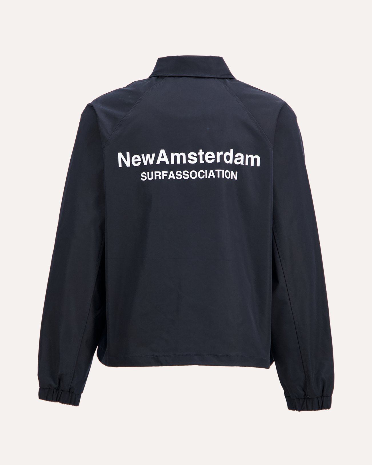 New Amsterdam Surf Association Coach Jacket ZWART 1