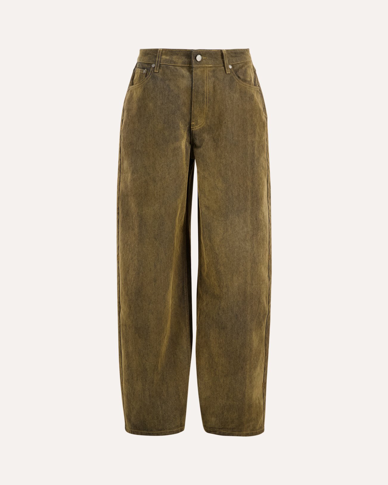 Daily Paper Velvet Shield Oversized Jeans BRUIN 1