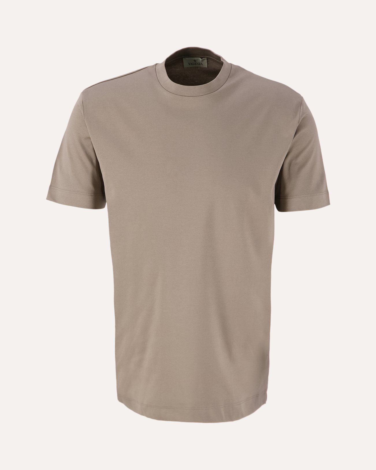 Valenza Interlock Supima T-Shirt BEIGE 1