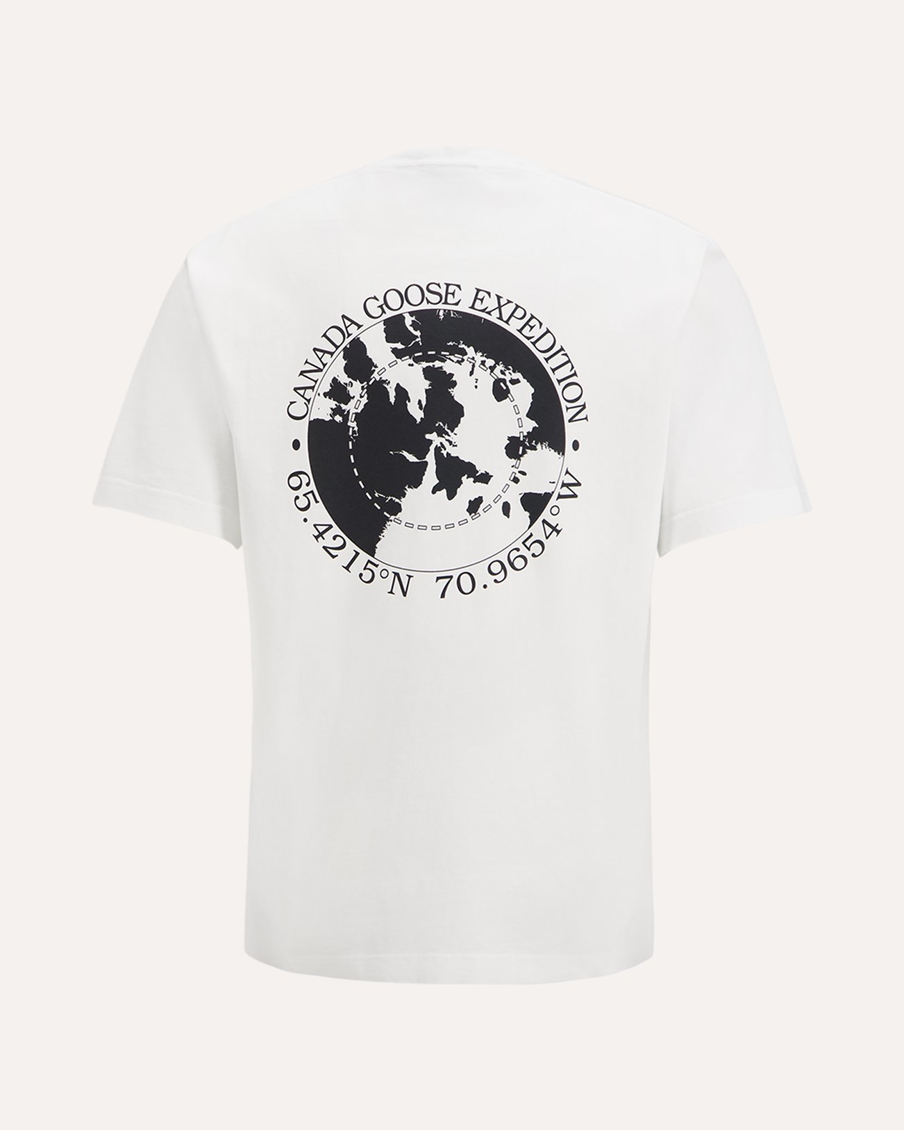 Canada Goose Novo T-Shirt With Back Graphic WIT 1