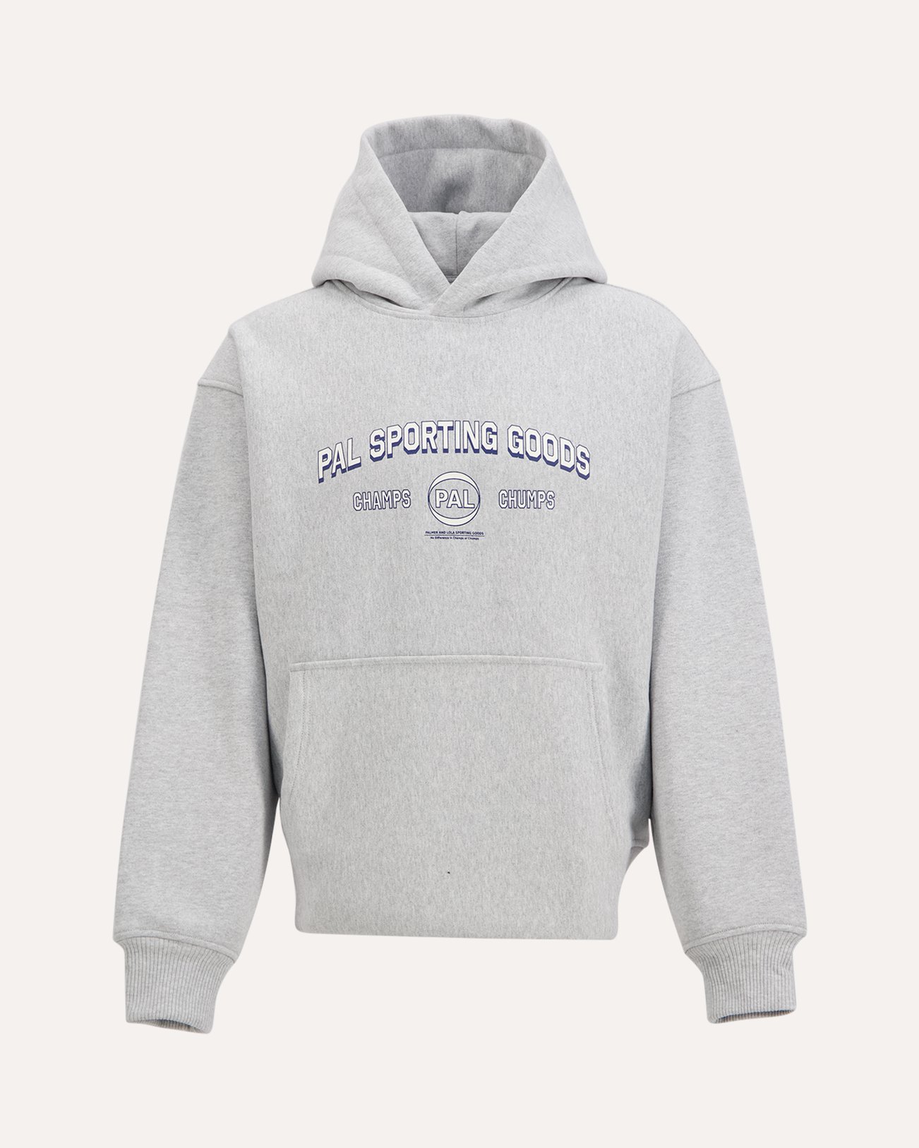 PAL Sporting Goods Pre Game Champs & Chumps Hoodie LICHTGRIJS 1