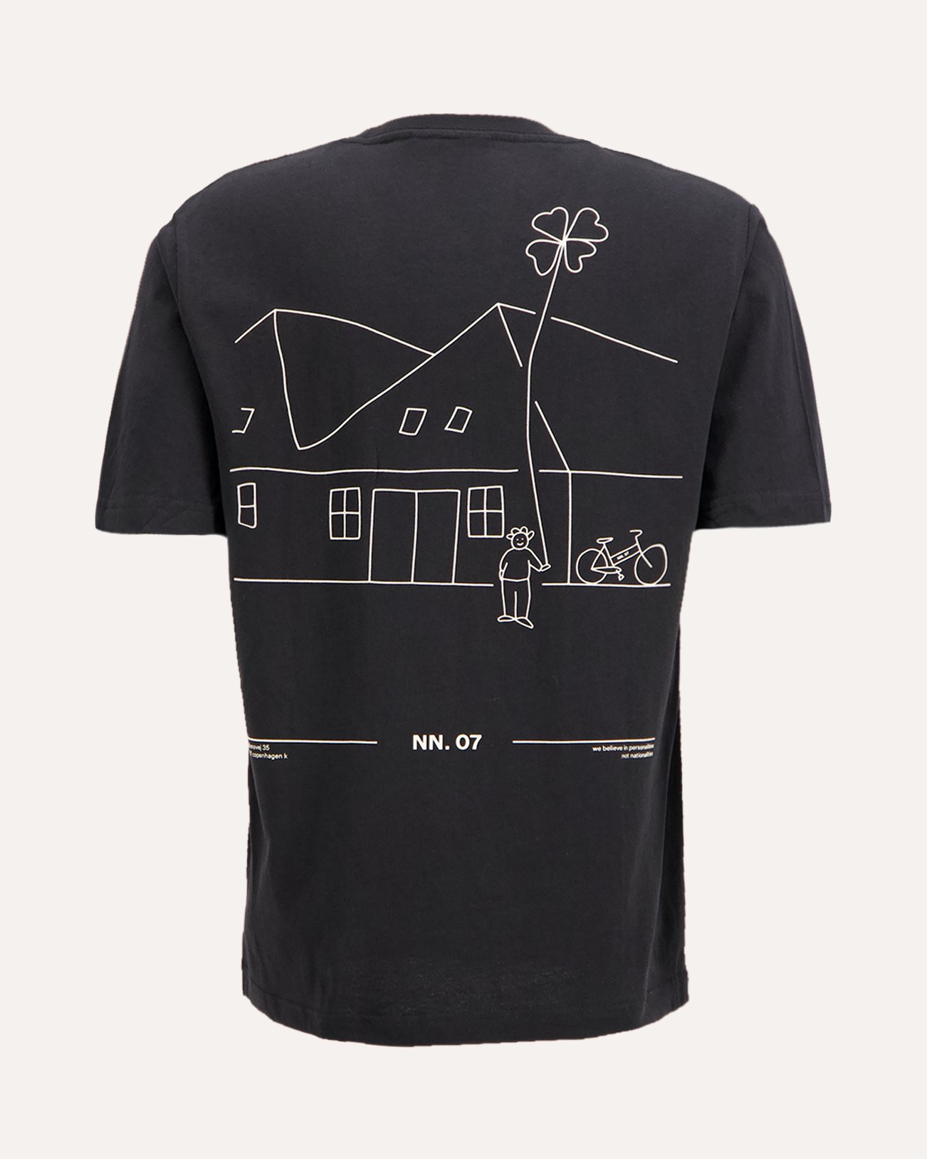NN.07 Jett Ss Print 30026 ZWART 1