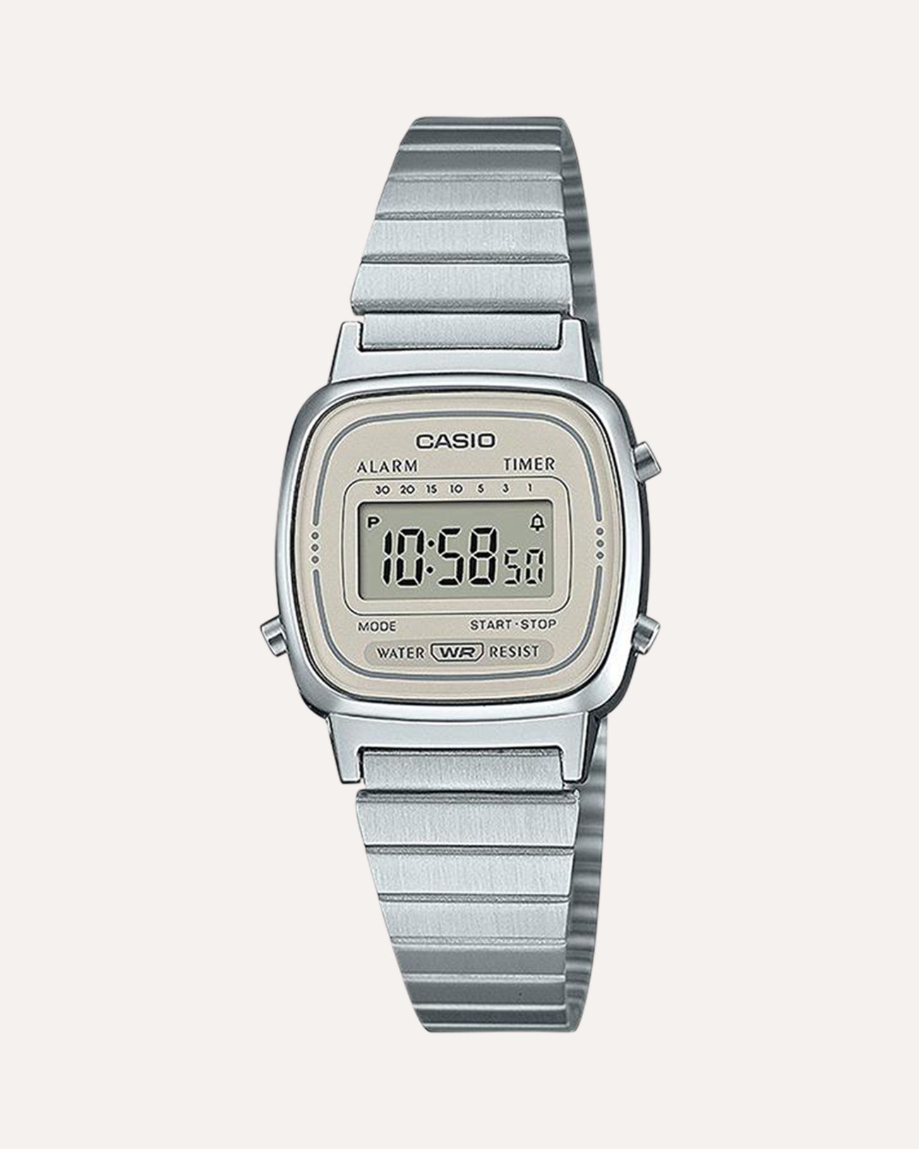 Casio LA670WEA-8AEF ZILVER 1