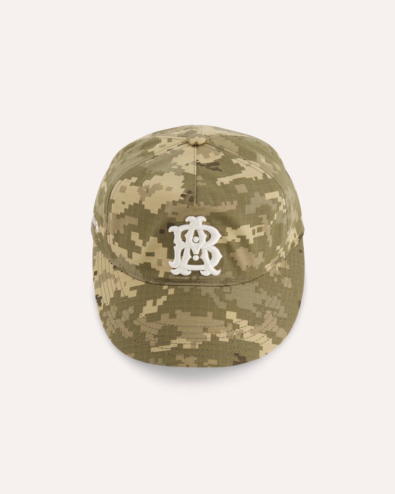 about:blank Monogram Camo Cap GROEN 1