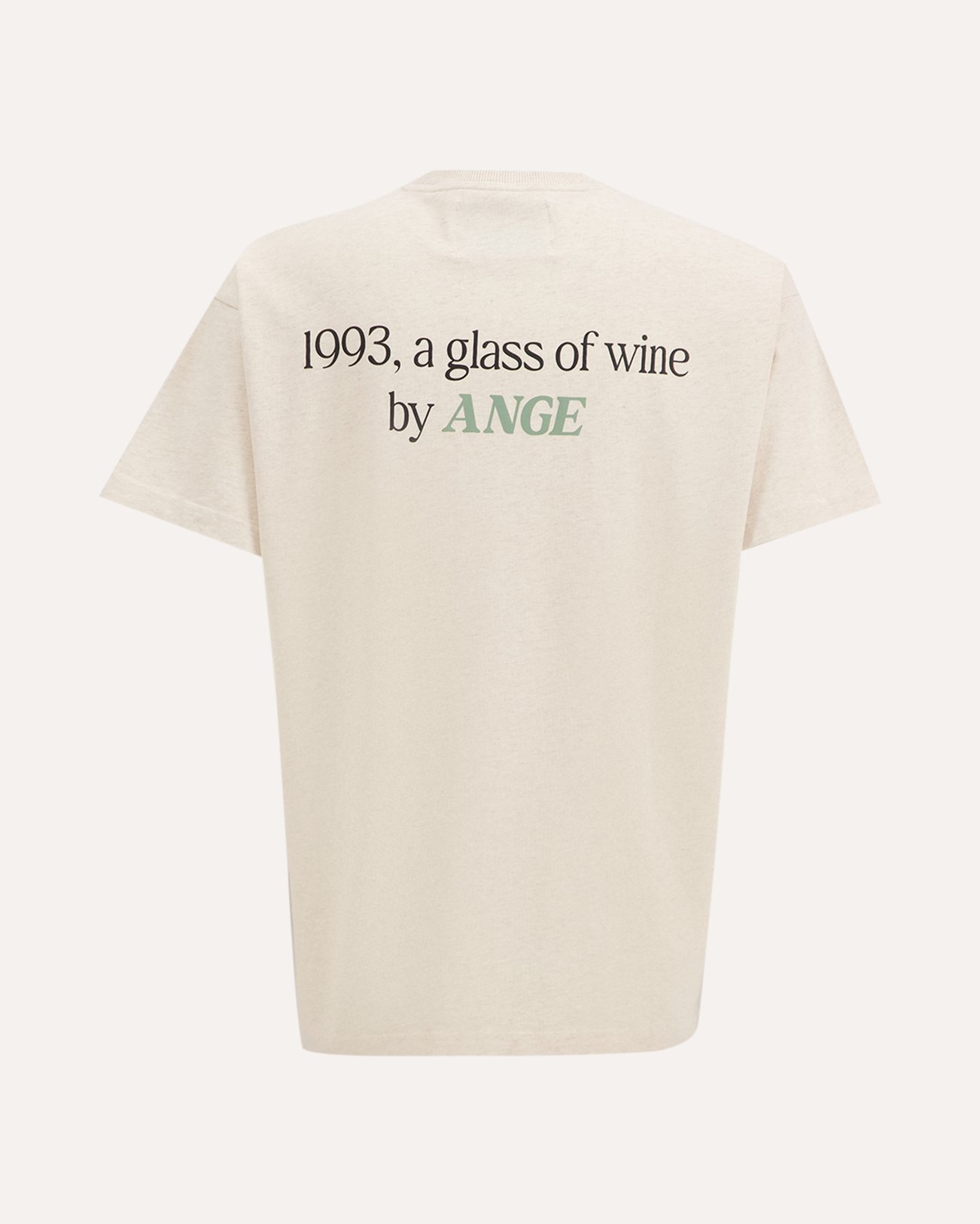 Ange Projects Gow Classic T Shirt BEIGE 1
