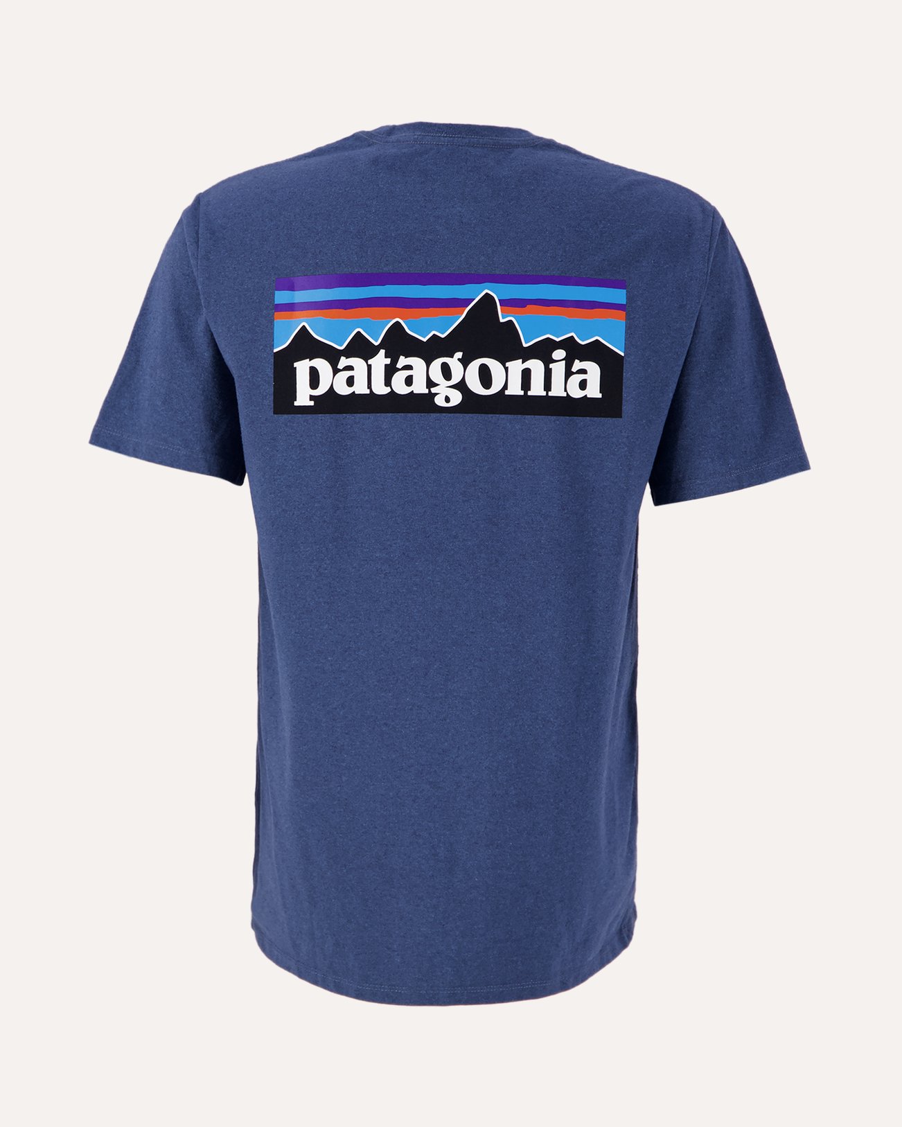 Patagonia M'S P-6 Logo Responsibili-Tee Blue 1