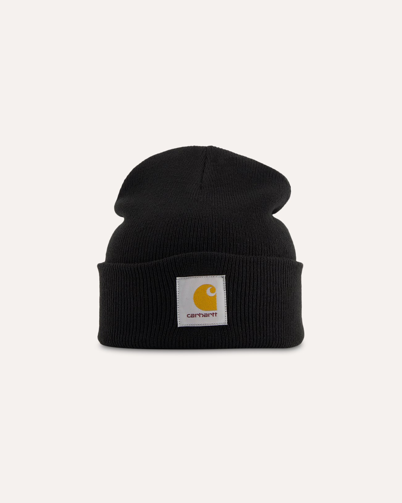 Carhartt Short Watch Hat ZWART 1
