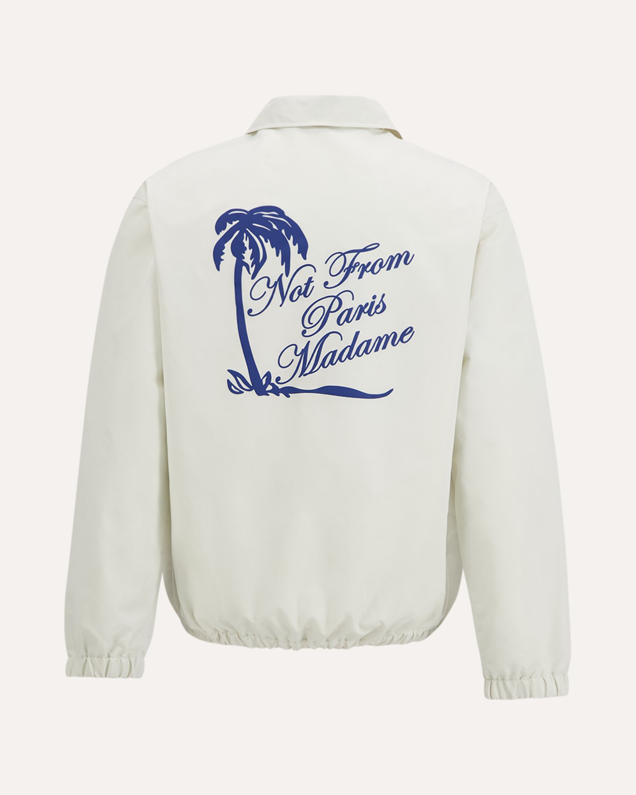 Drole de Monsieur Veste Slogan Palmier CREME 1