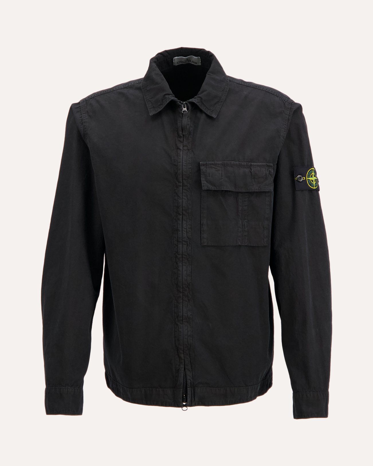 Stone Island S00Wn Overshirt ZWART 1