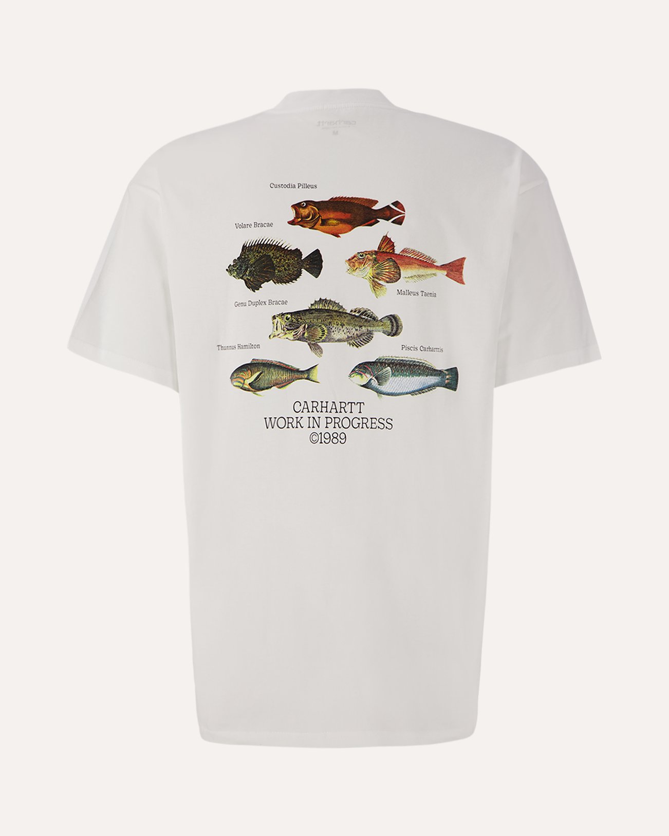 Carhartt WIP S/S Fish T-Shirt WIT 1