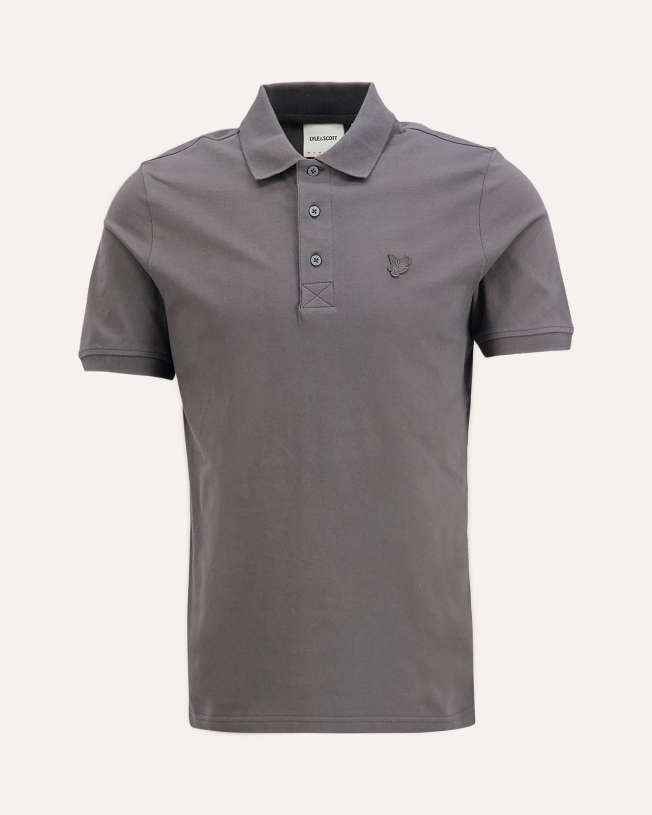 Lyle & Scott Superfine Polo Shirt ANTHRACIET 1