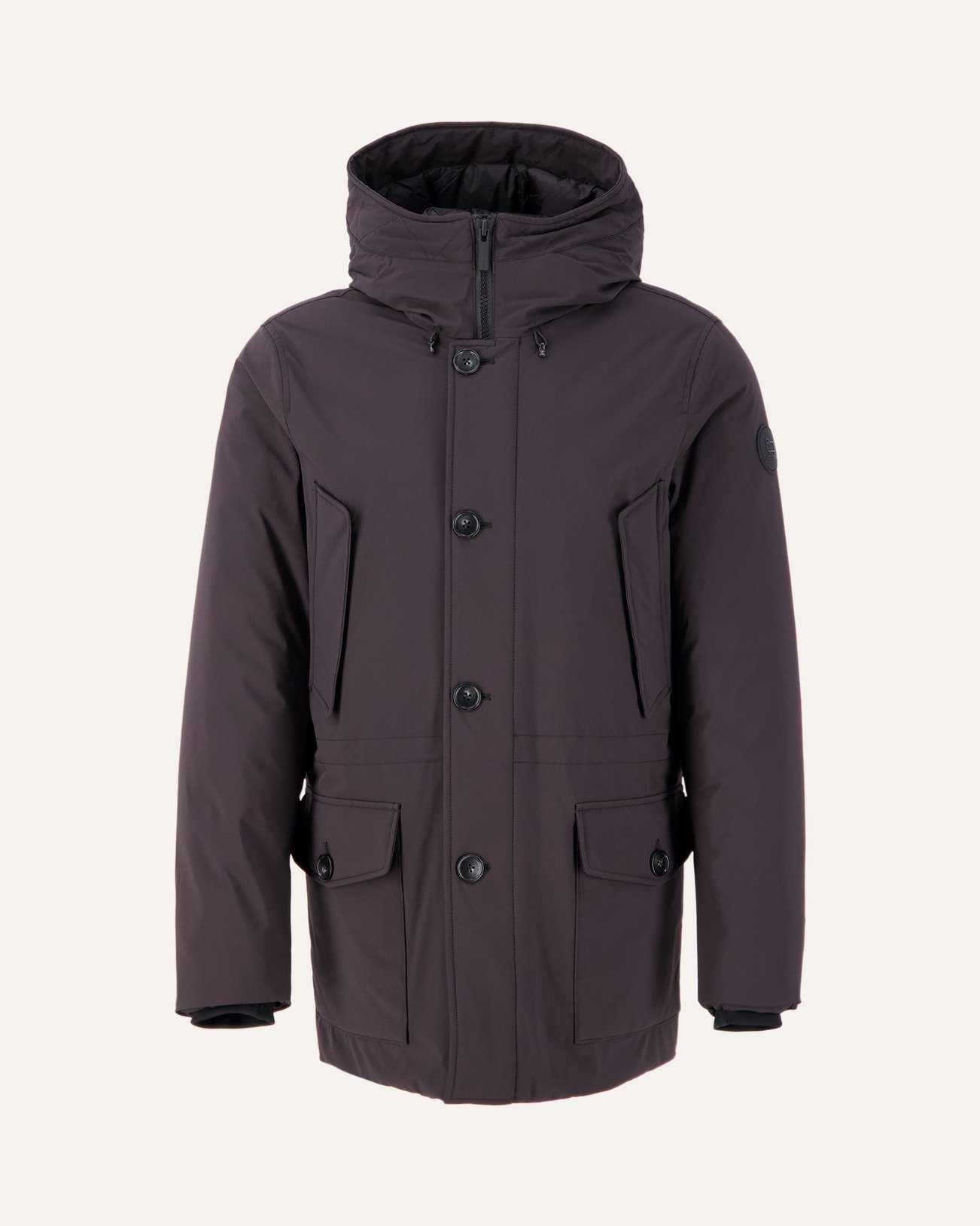 Woolrich Arctic Stretch Down Parka ZWART 1