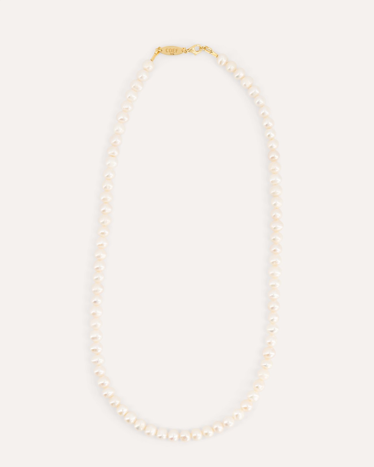 Coef Pearl Necklace GOUD 1