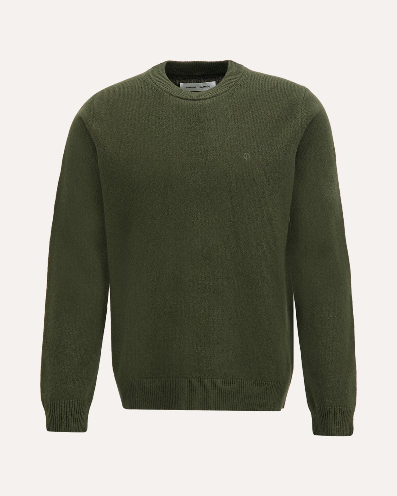 Samsøe Samsøe Sapatrik Sweater 132 DONKERGROEN 1