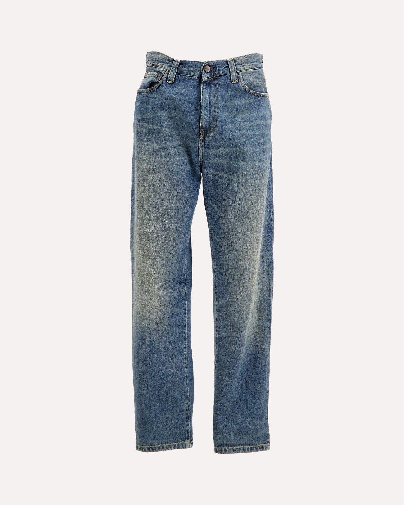 Carhartt Aaron Pant BLAUW 1