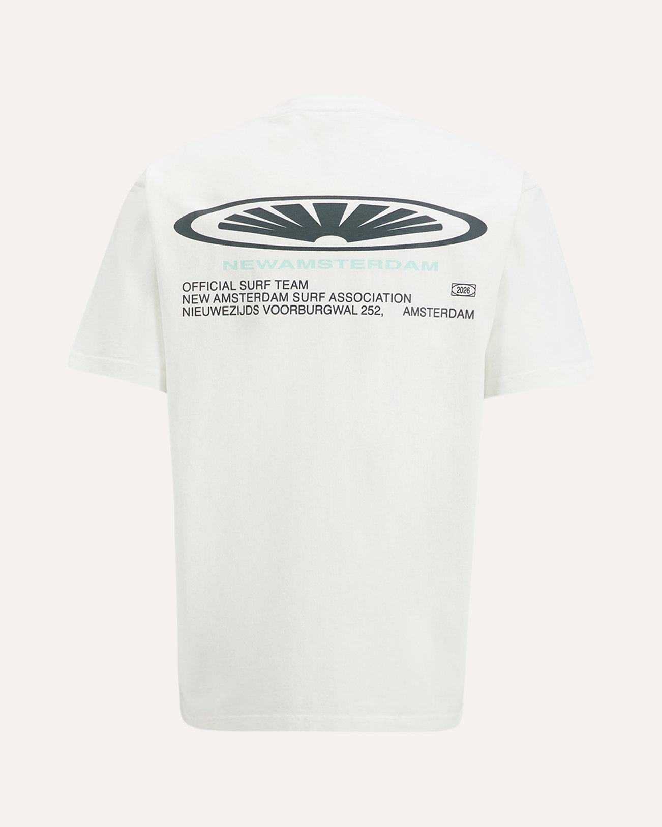 New Amsterdam Surf Association Shaper Tee WIT 1