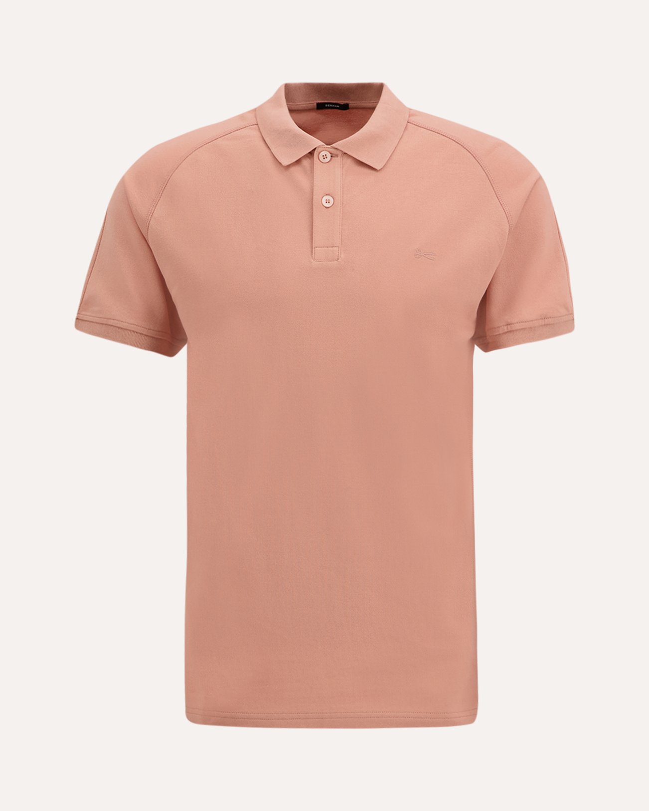 Denham Brian Raglan Polo Spgd ROSE 1