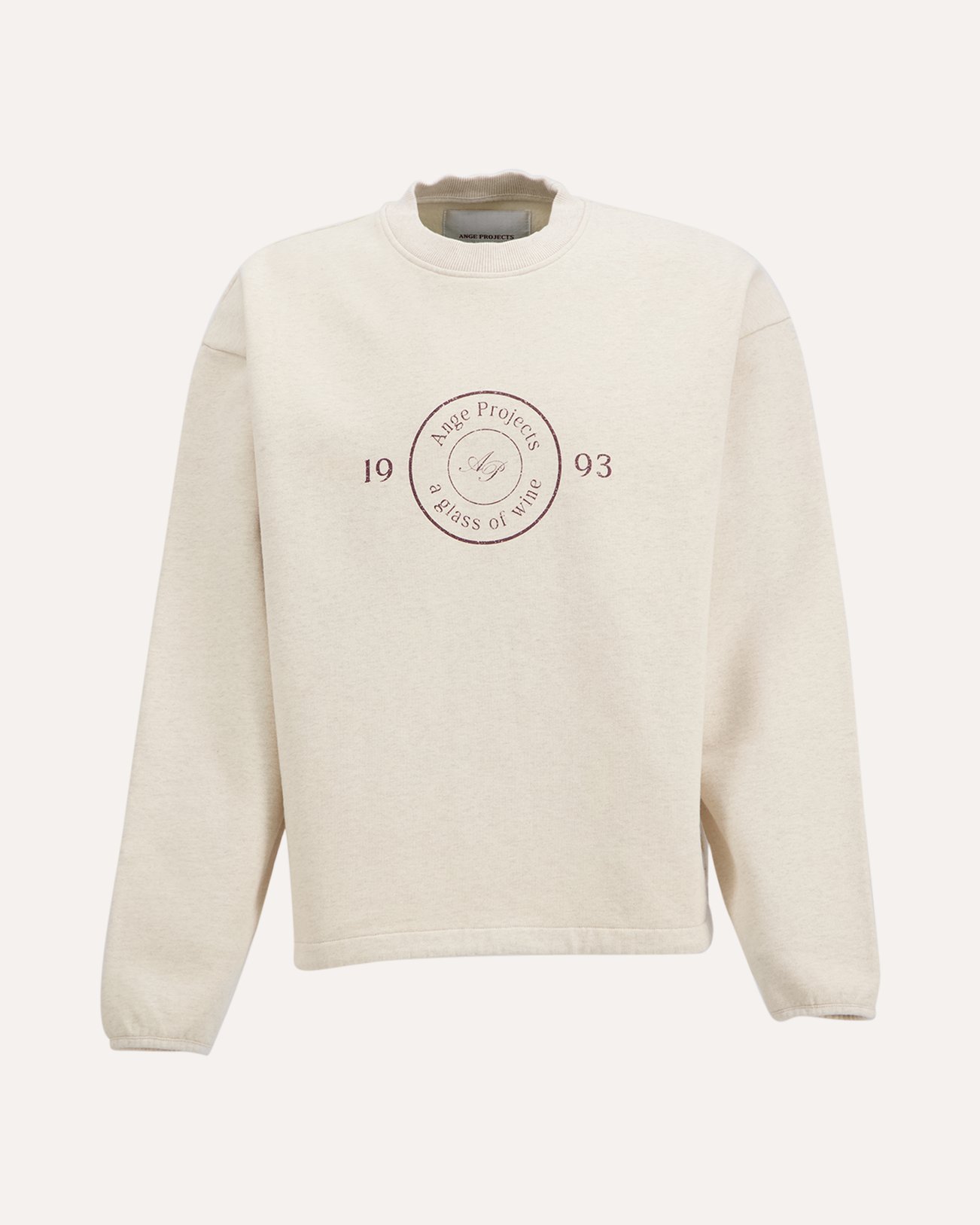 Ange Projects Gow Shield Adjustable Crewneck BEIGE 1