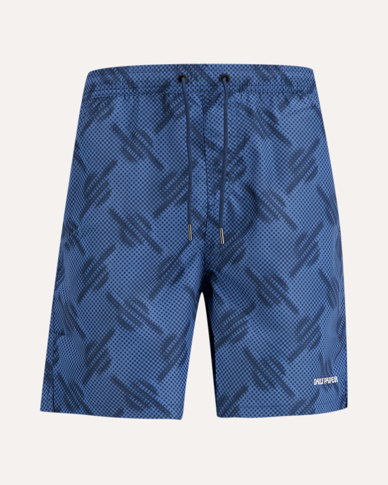 Daily Paper Dotted Monogram Swimshorts BLAUW 1