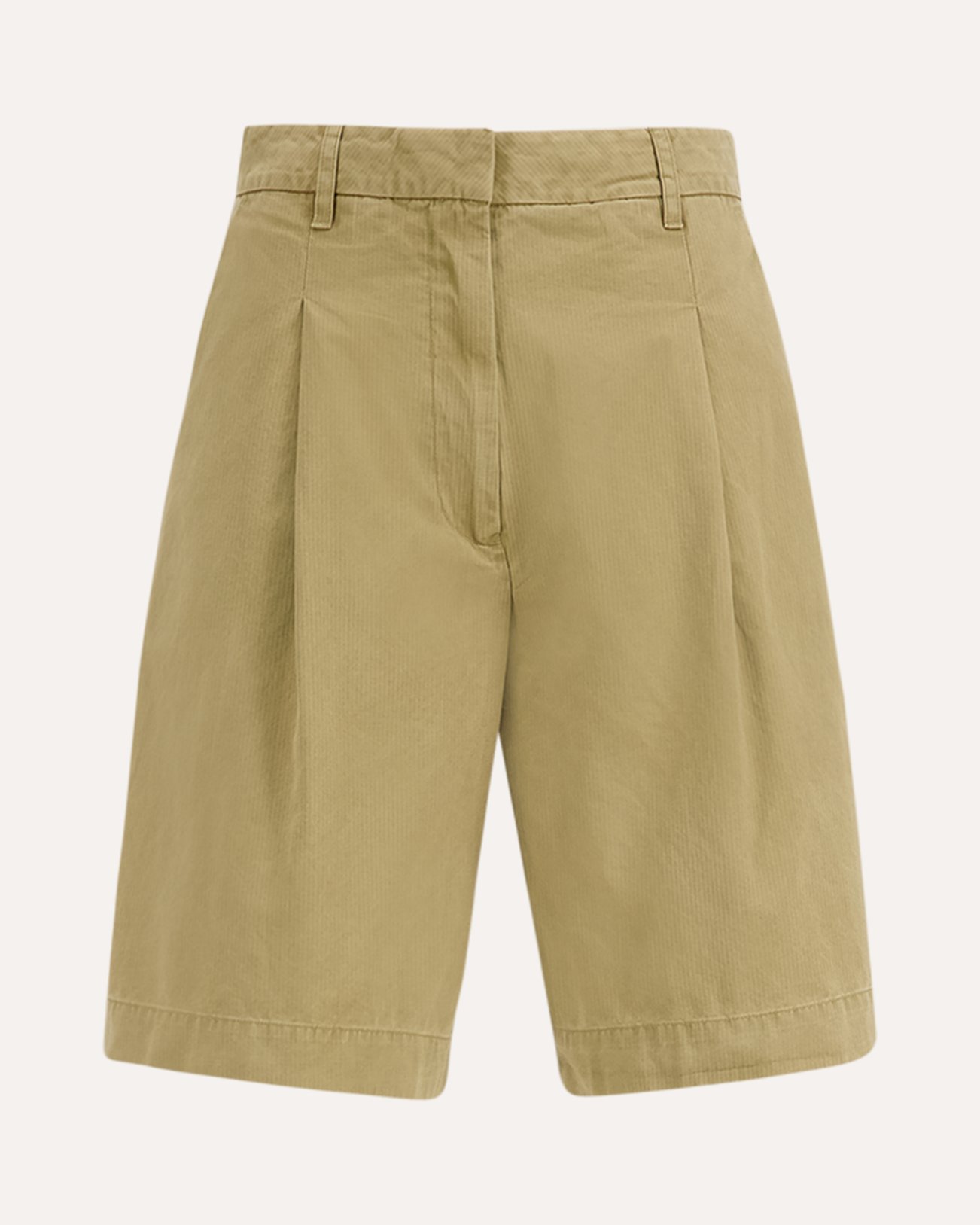 OLAF Herringbone Tailored Shorts BRUIN 1