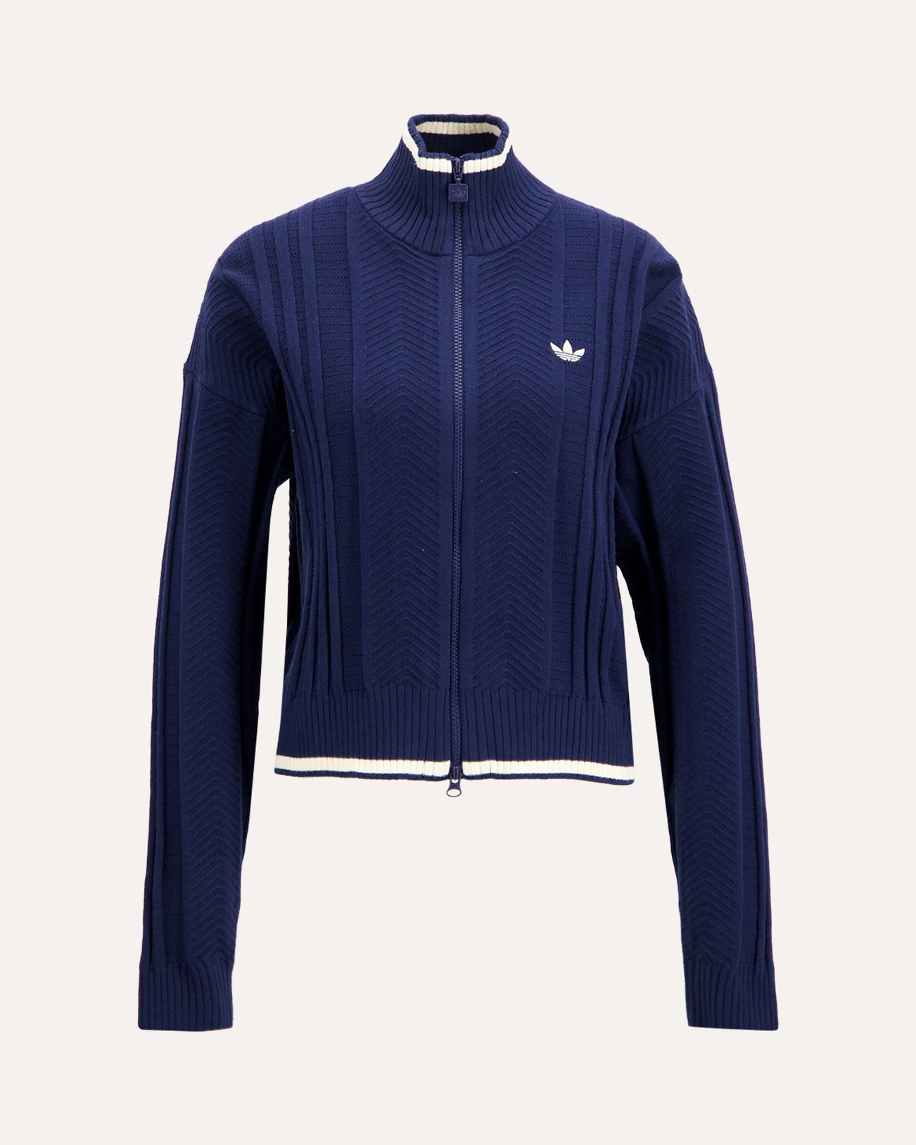 adidas Knit Firebird Tracktop DONKERBLAUW 1