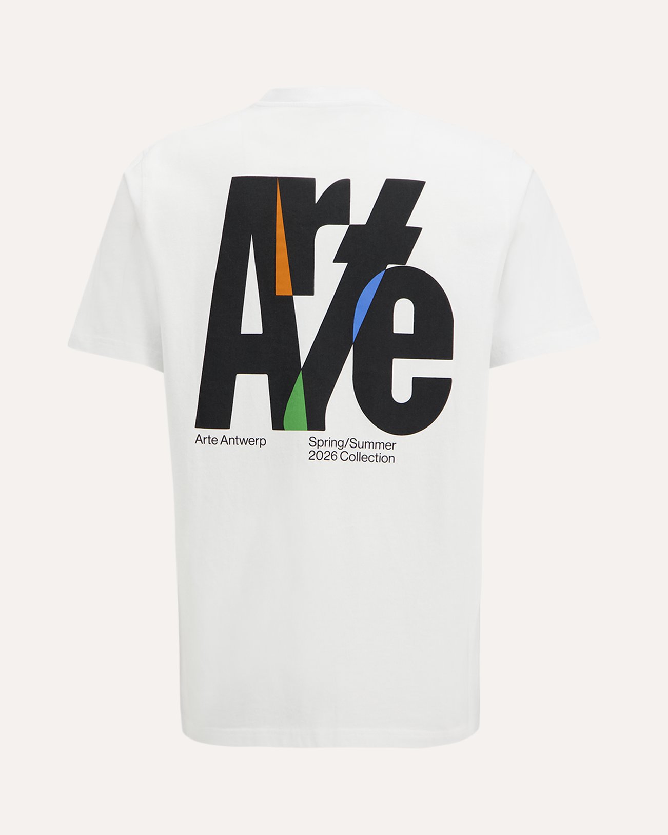 Arte Antwerp Big Logo Back T-Shirt WIT 1