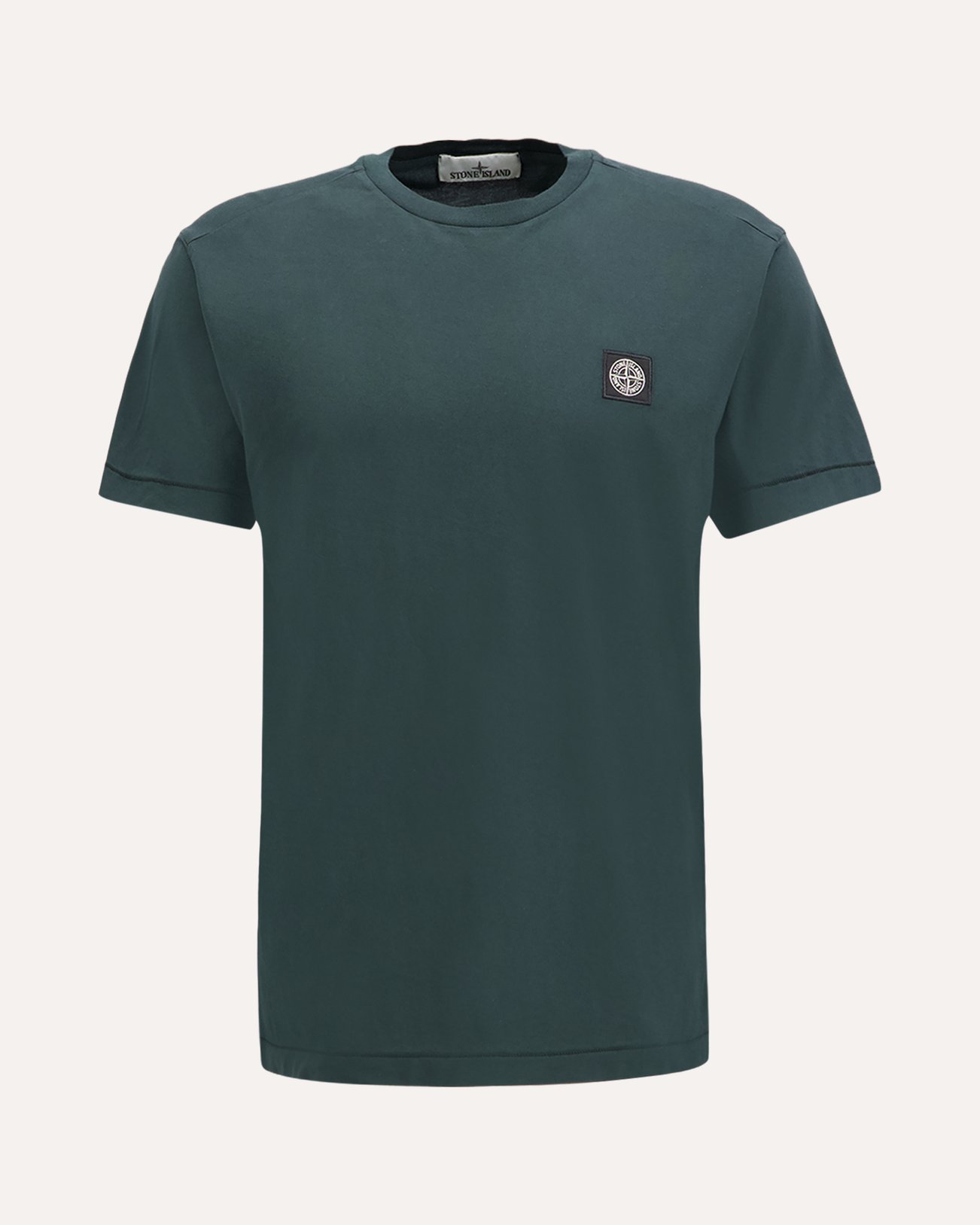 Stone Island 2100027 T Shirt Ss DONKERGROEN 1