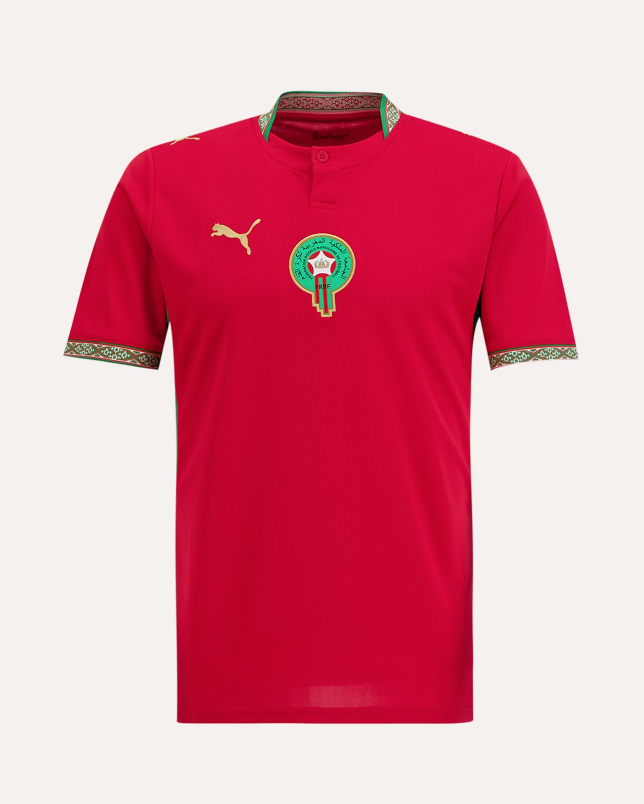 Puma Morocco Home Jersey Replica ROOD 1