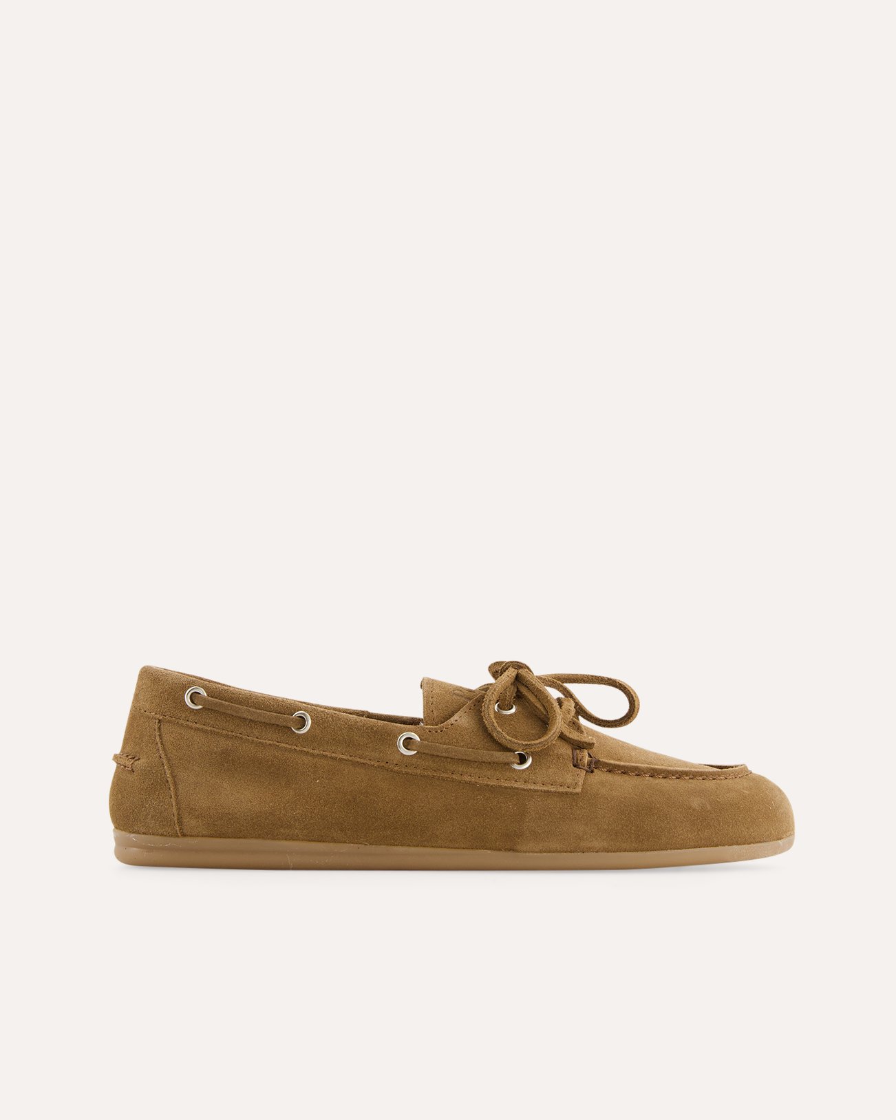 Posa Boat Loafer Brushed - Suede BRUIN 1