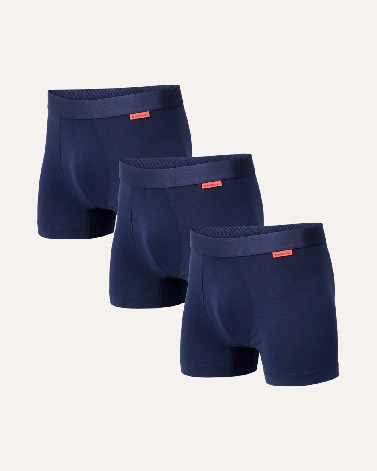 Undiemeister Boxershort 3-Pack Storm Cloud DONKERBLAUW 1