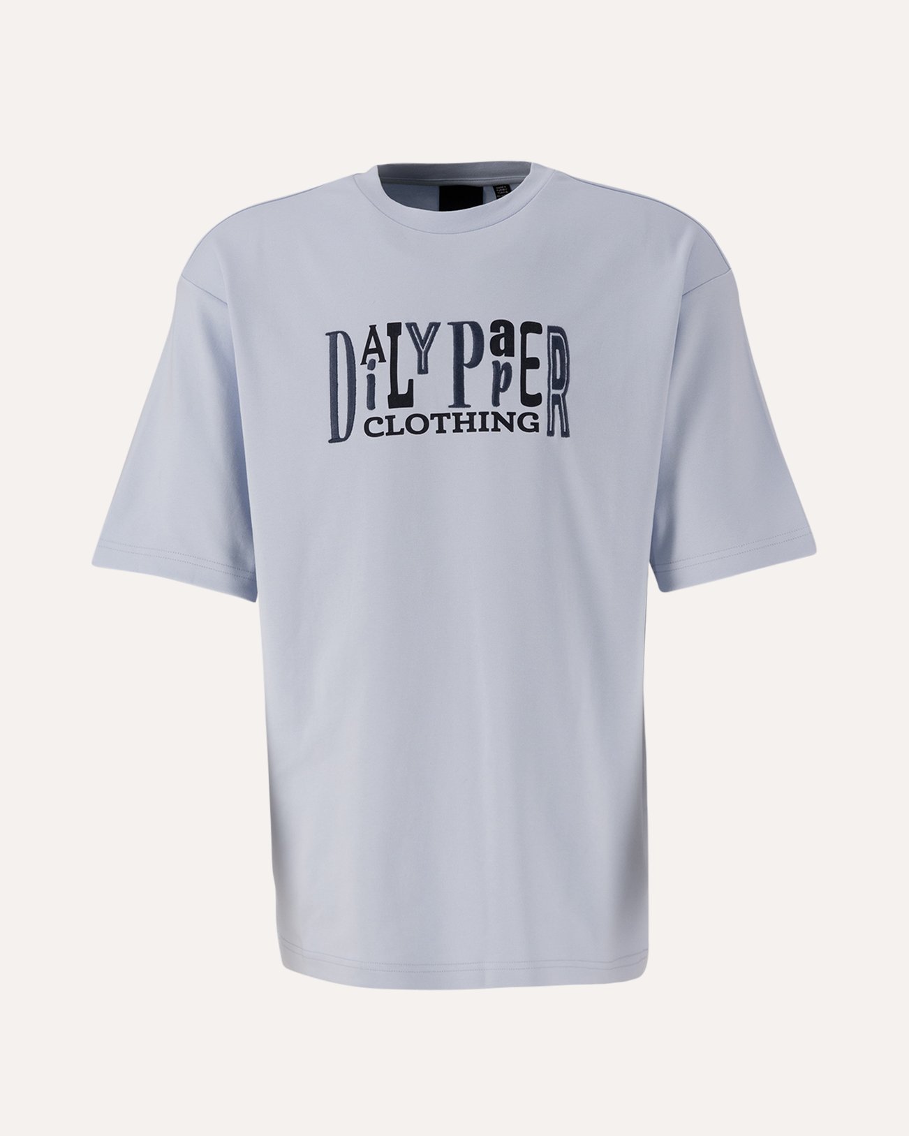 Daily Paper United Type Boxy Ss T-Shirt BLAUW 1