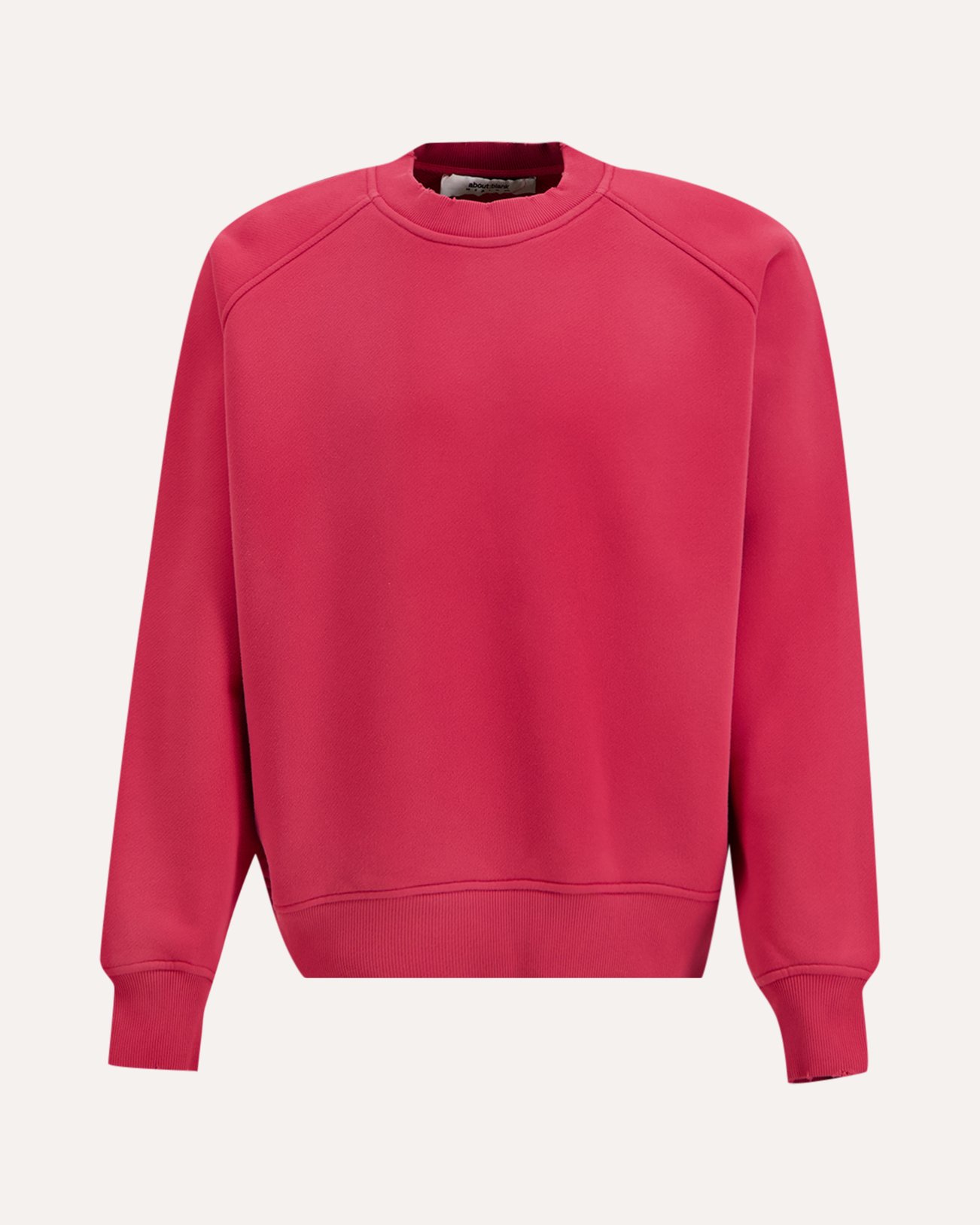 about:blank Washed Raglan Sweat ROOD 1