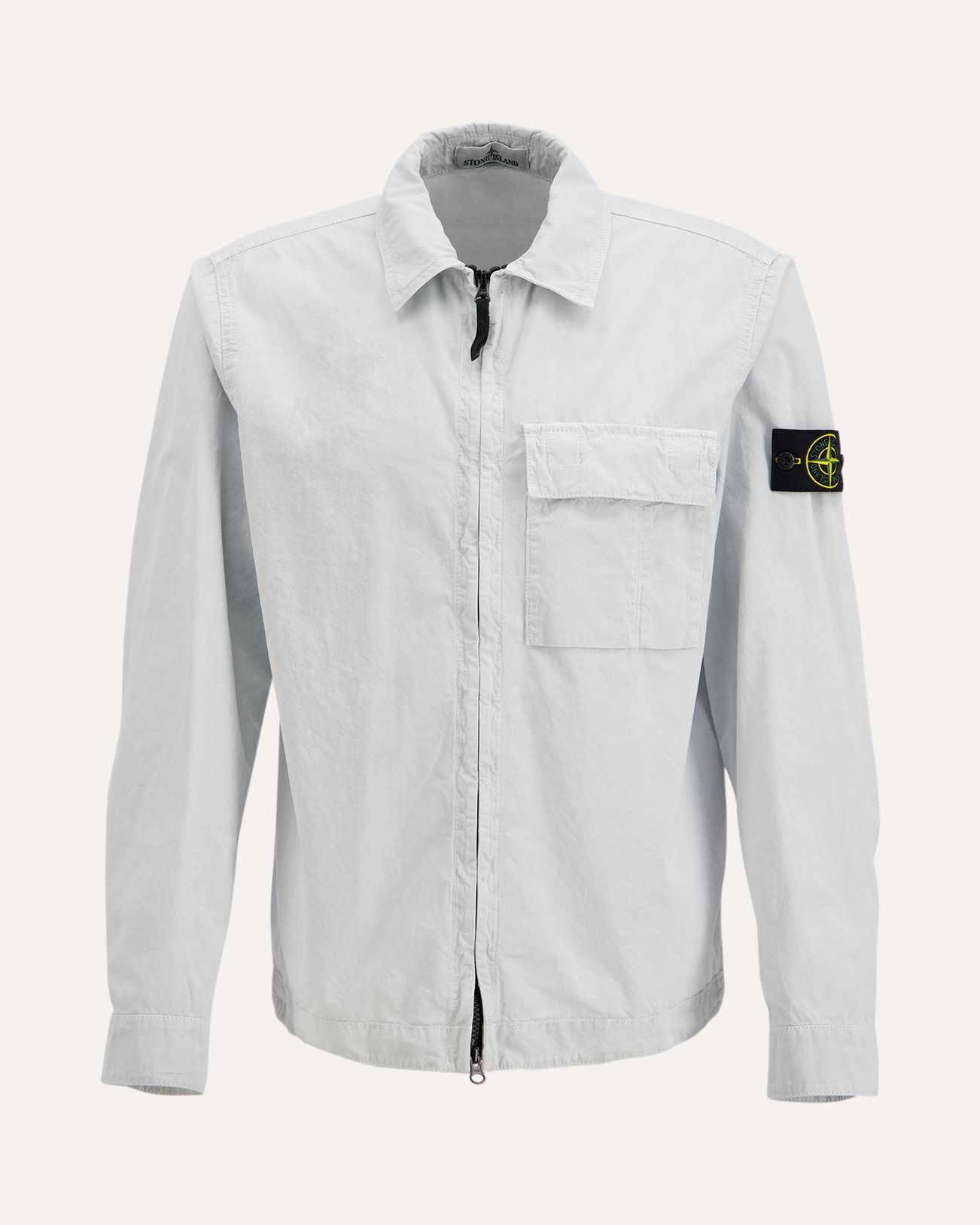 Stone Island S00Wn Overshirt LICHTBLAUW 1
