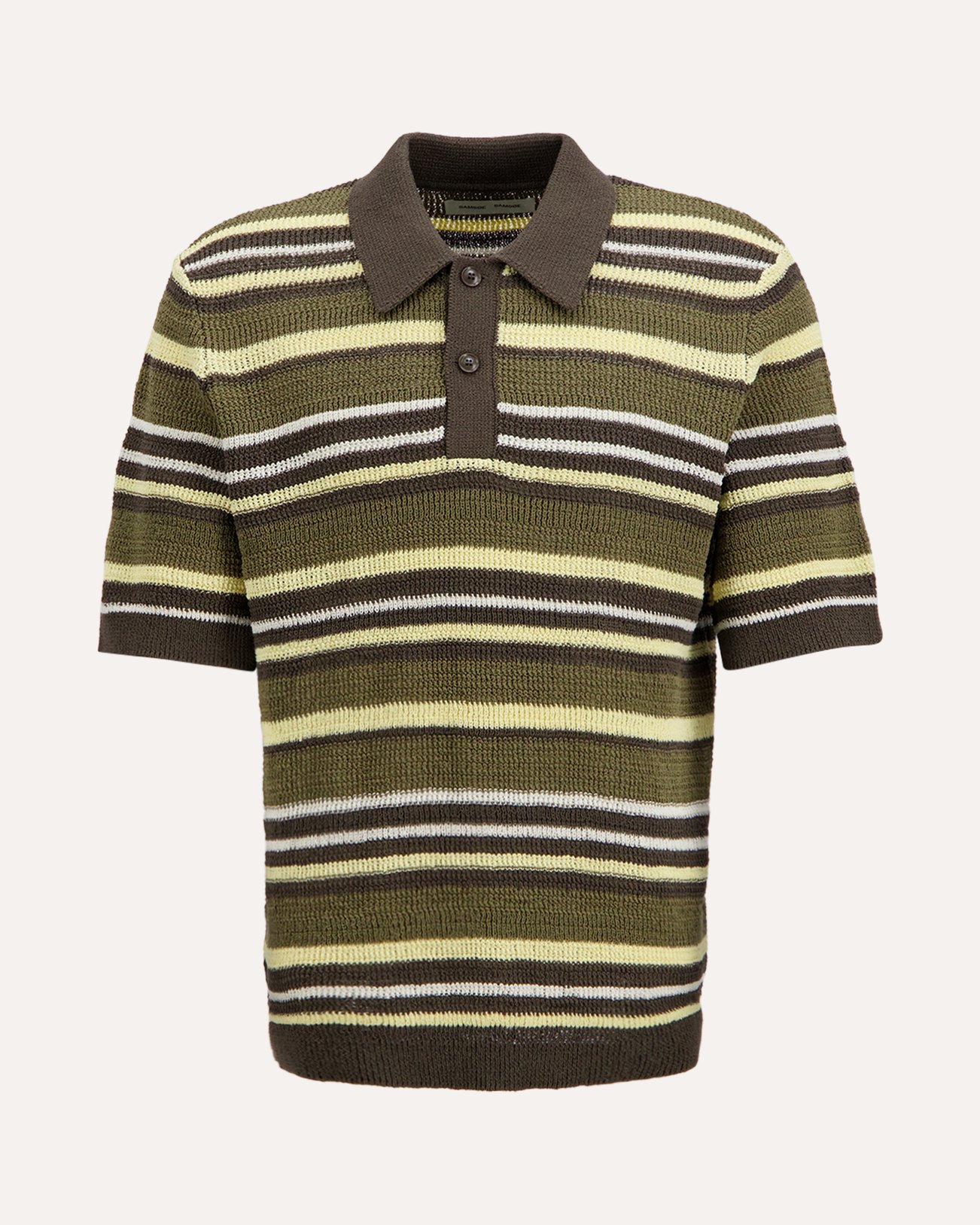 Samsøe Samsøe Samarco Polo Ss 15936 GROEN 1