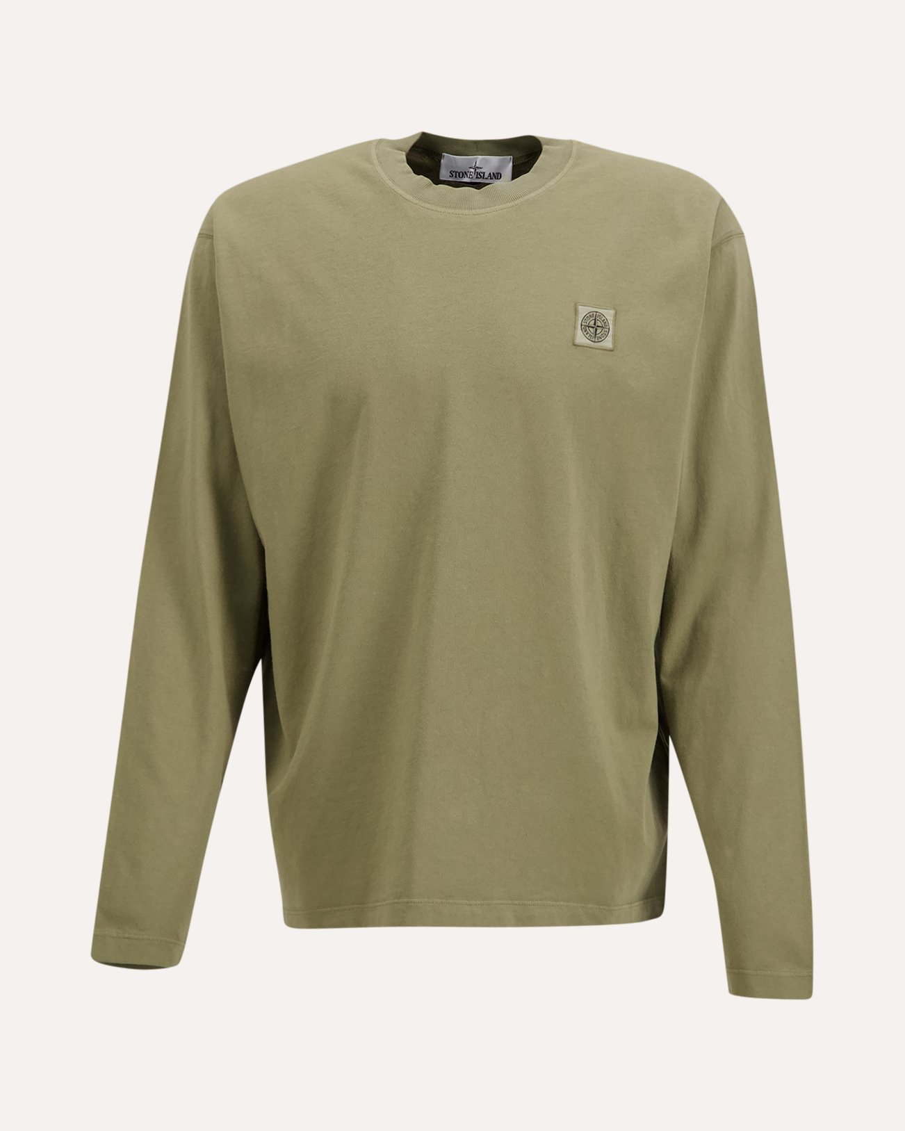 Stone Island 2100007 T Shirt Ls GROEN 1