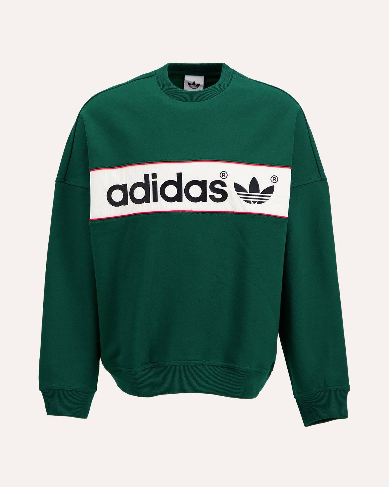 adidas Adidas Signature NY Sweatshirt DONKERGROEN 1
