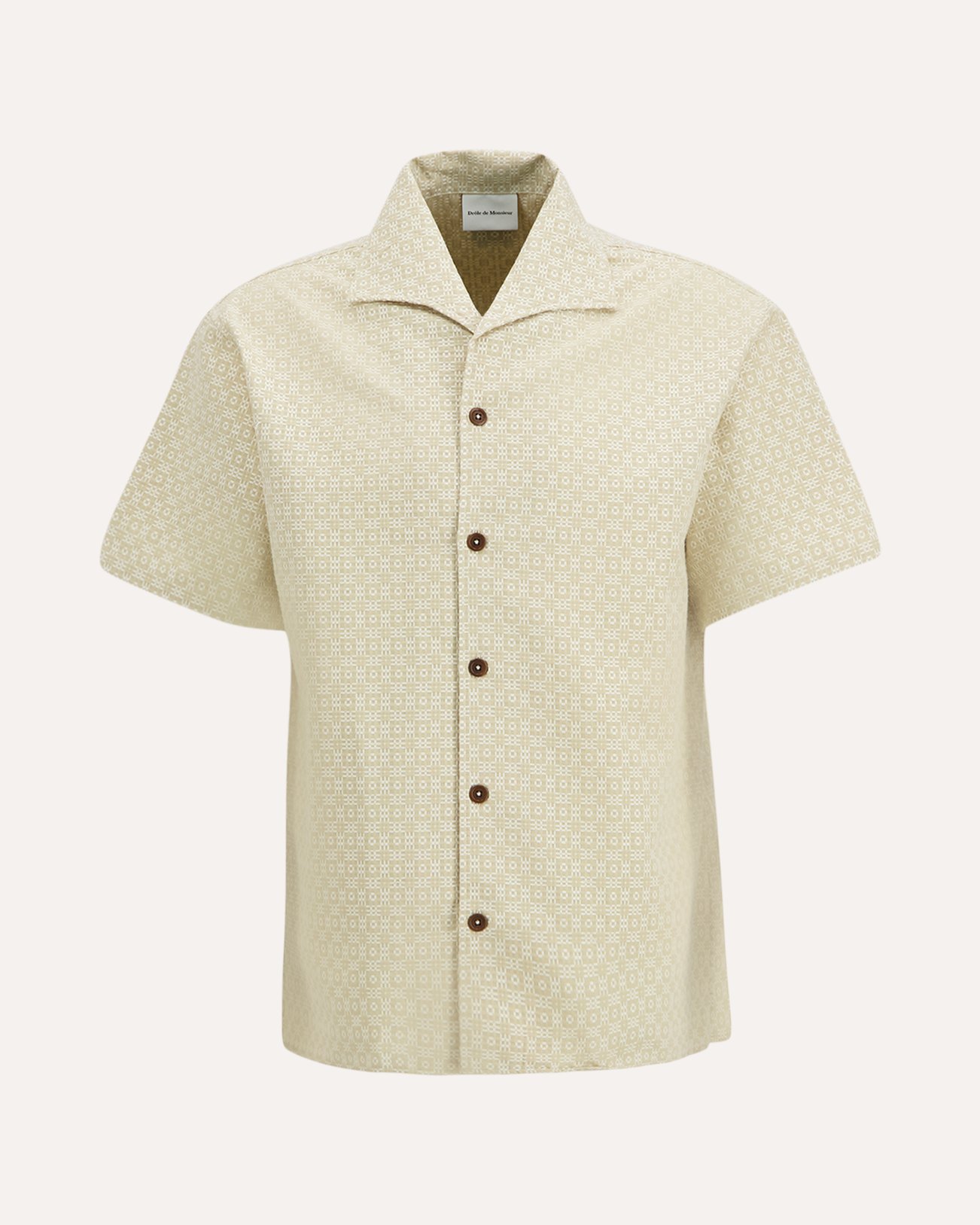 Drole de Monsieur Chemise Graphique BEIGE 1