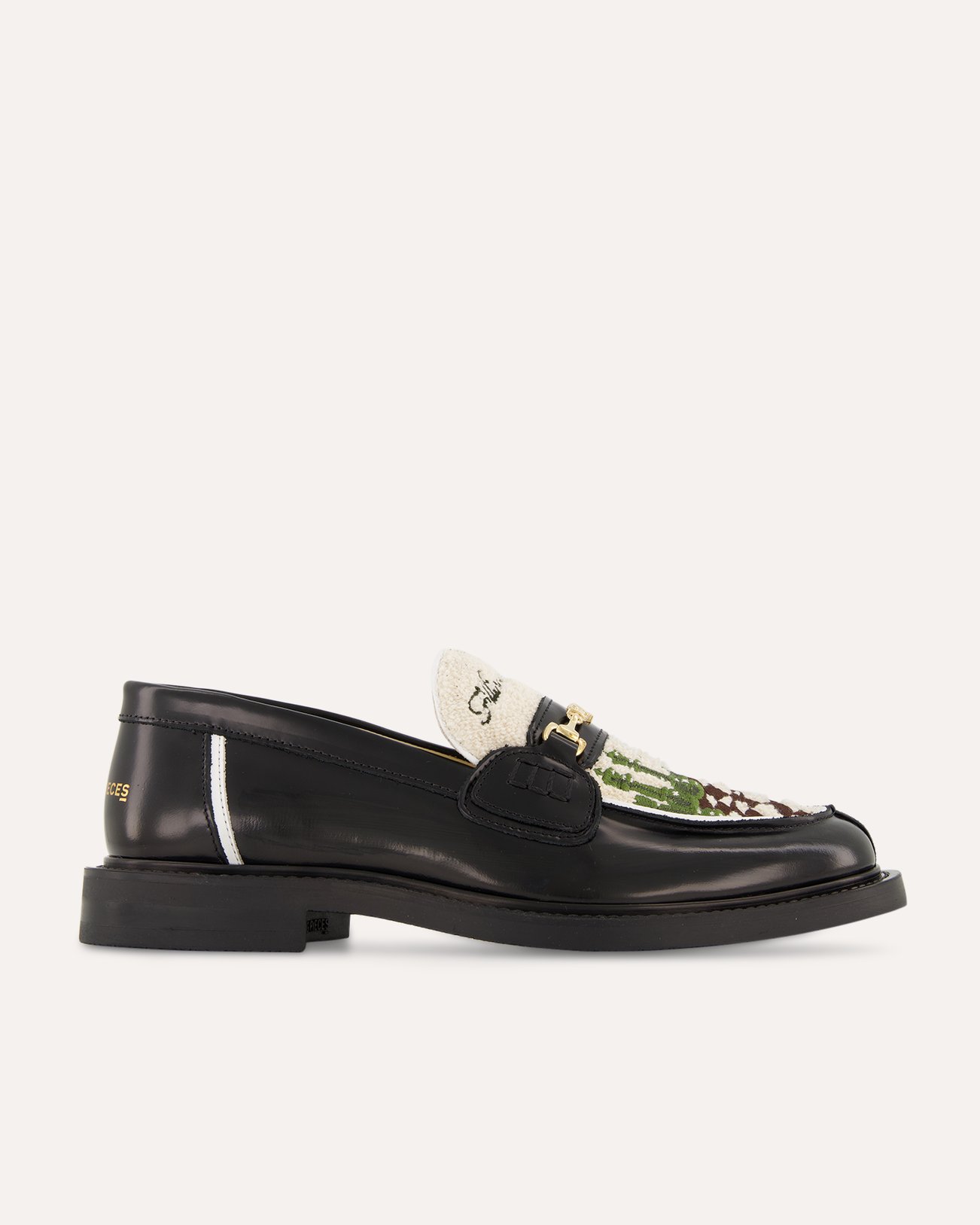Filling Pieces Loafer Chess ZWART 1